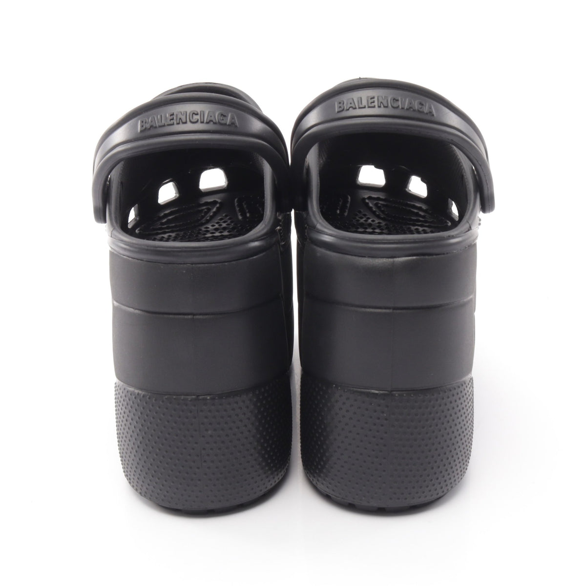 BALENCIAGA × crocs The Foam サンダル ラバー ブラック バレンシアガ