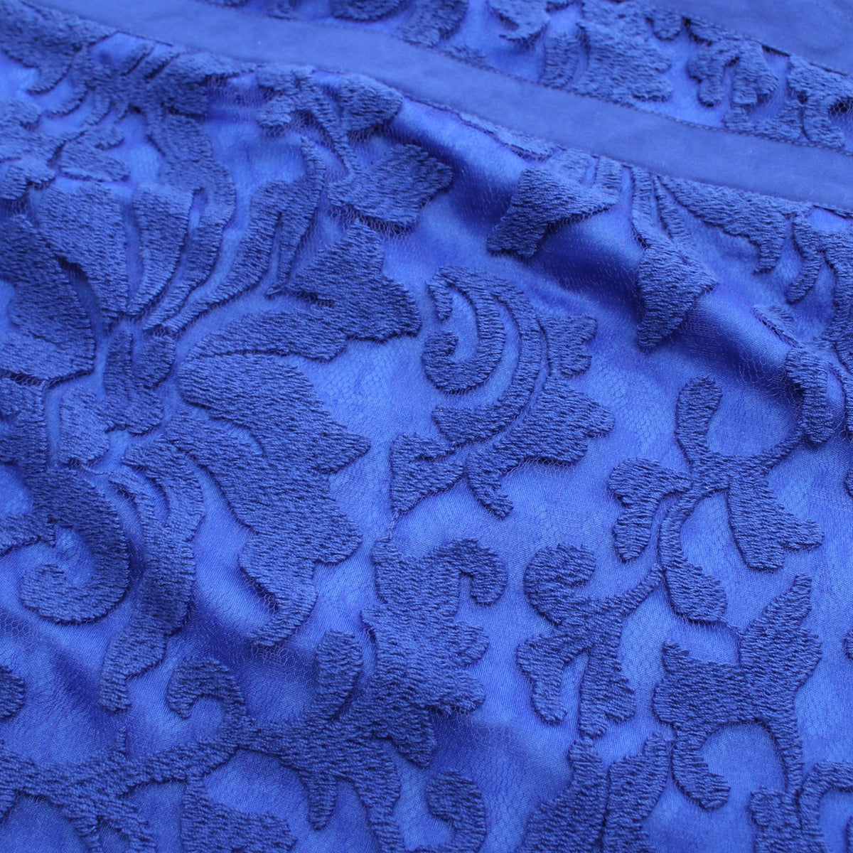 総レース ノースリーブ ワンピース コットン ナイロン ブルー タダシショージ ワンピース TADASHI SHOJI