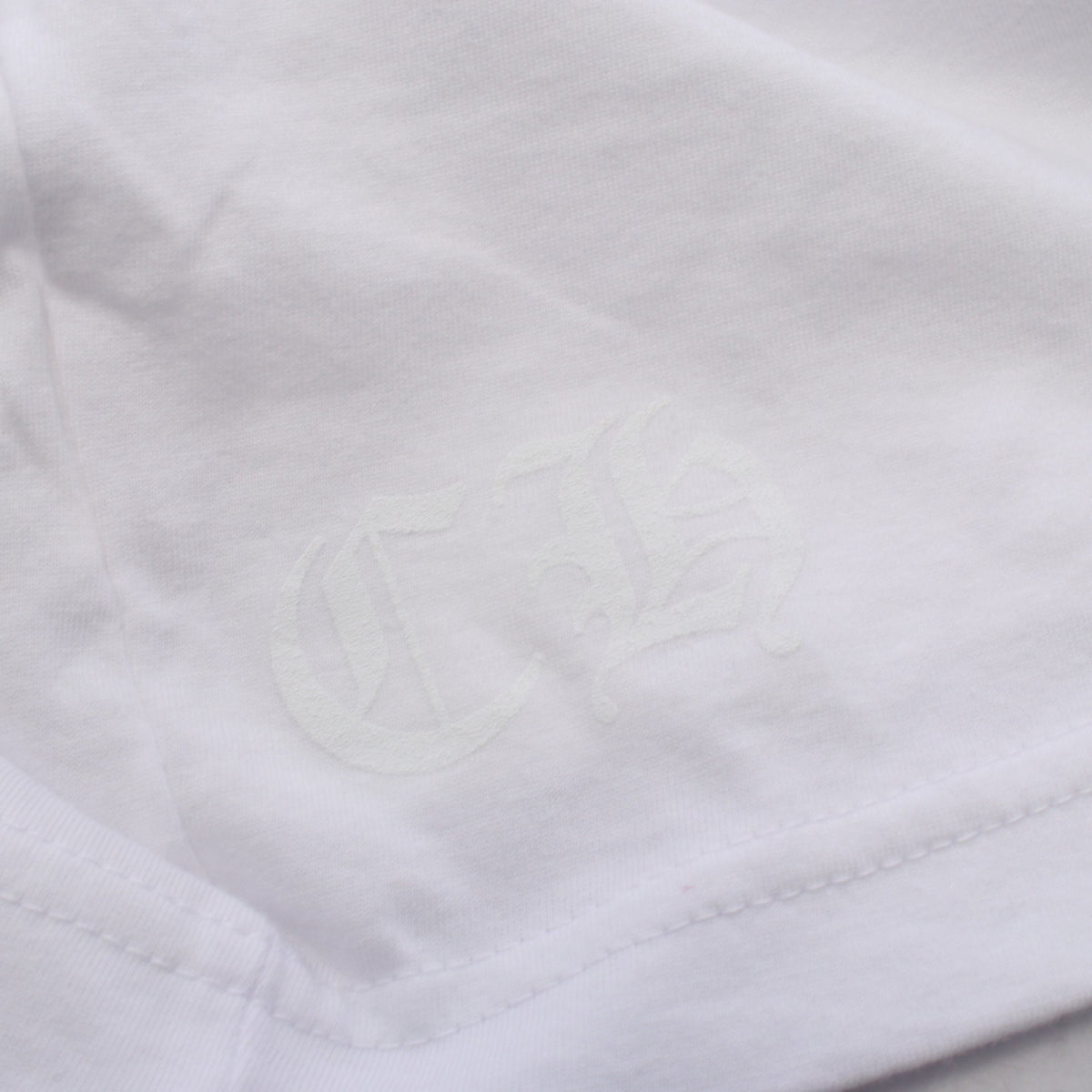 ホースシュー ポケット 半袖Tシャツ コットン ホワイト クロムハーツ
