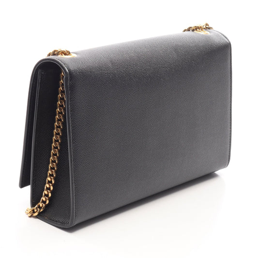 ケイト スター チェーンショルダーバッグ レザー ブラック サンローランパリ バッグ SAINT LAURENT PARIS