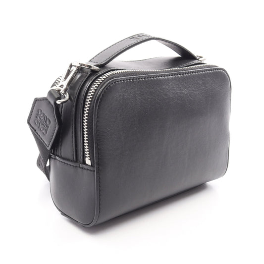クロスボディ カメラバッグ ミニ 2WAY ハンドバッグ レザー ブラック ロエベ バッグ LOEWE
