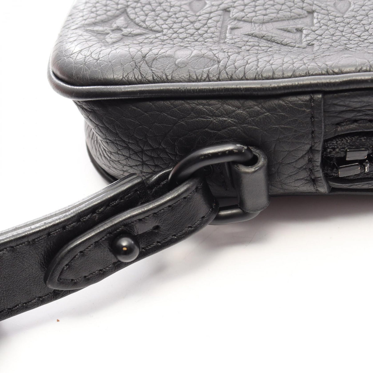 ルイ・ヴィトン ポシェットヴォルガ セカンドバッグ クラッチバッグ ブラック系 ノワール バッグ LOUIS VUITTON
