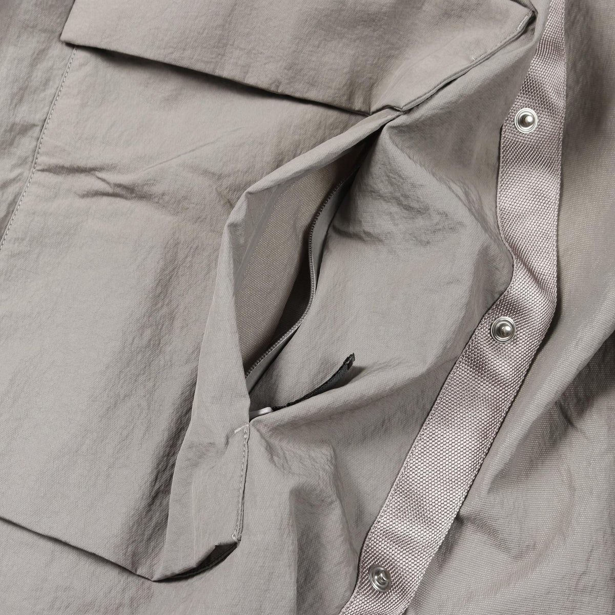 ヘルノ シャツ その他ジャケット グレー系 アウター HERNO