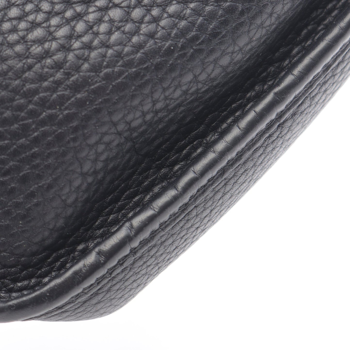 エヴリンTPM アマゾン ショルダーバッグ トリヨンクレマンス ブラック シルバー金具 T刻印 エルメス バッグ HERMES