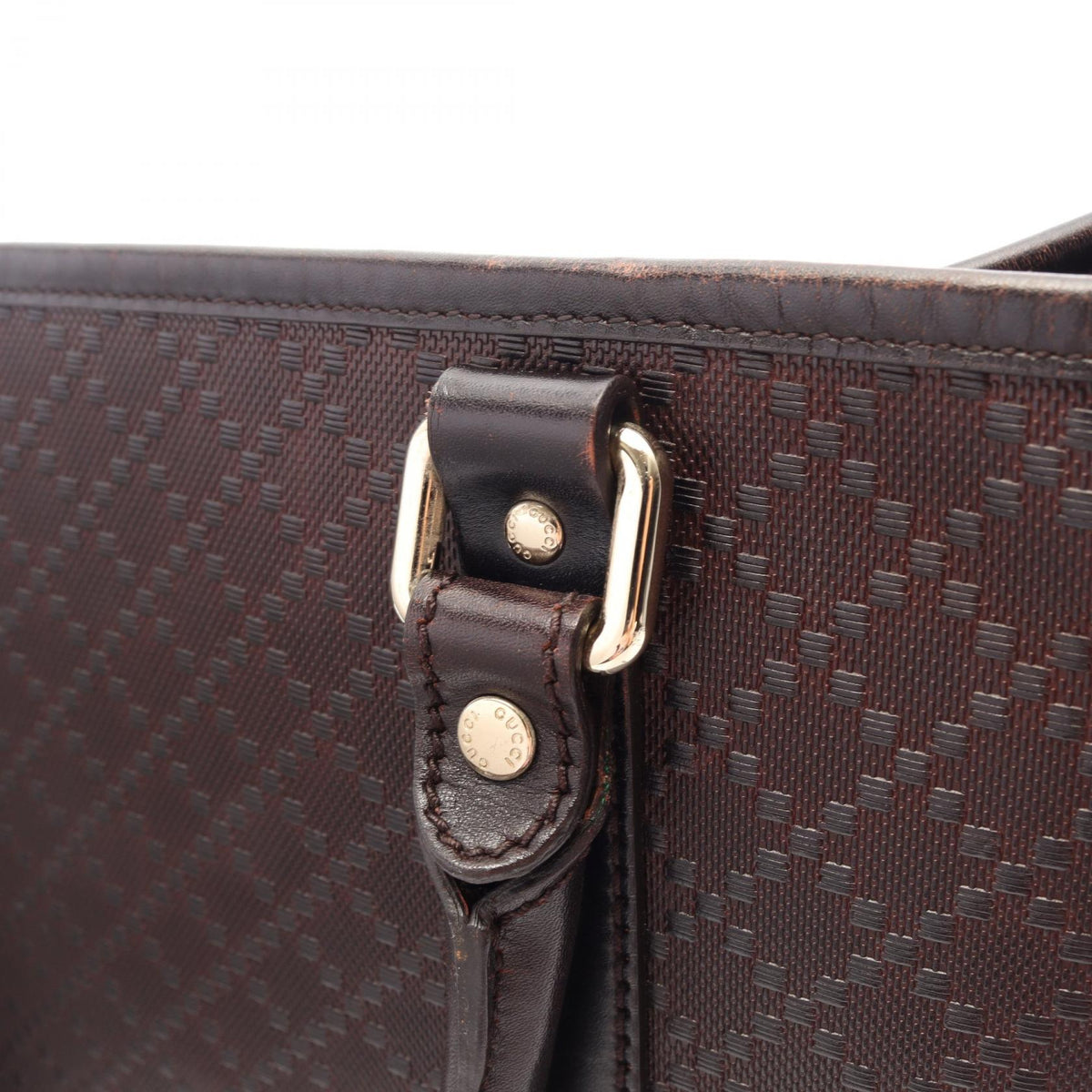 グッチ ディアマンテ トートバッグ ブラウン系 バッグ GUCCI