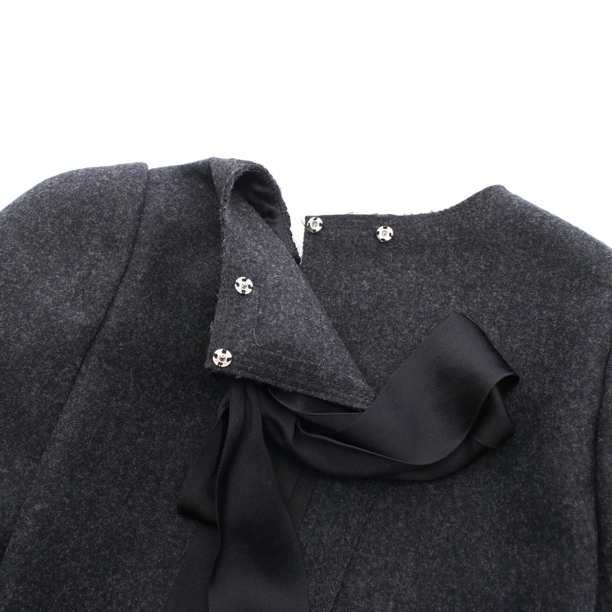ルイ・ヴィトン ジャカード バックリボン その他ジャケット ブラック系 グレー系 ネイビー系 アウター LOUIS VUITTON
