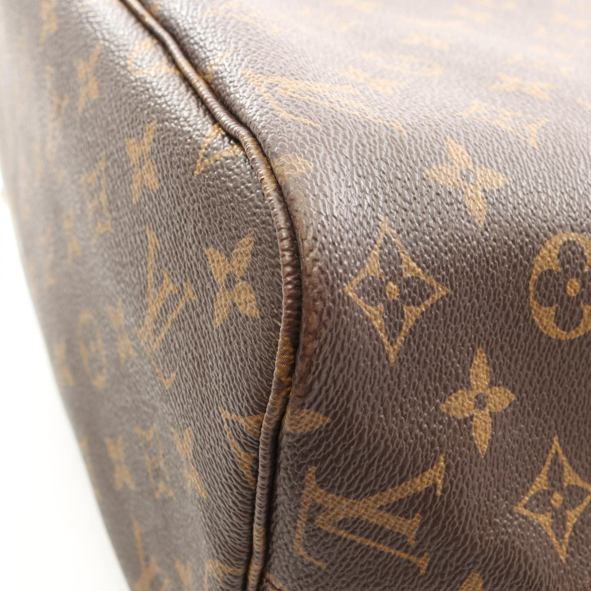 ルイ・ヴィトン ネヴァーフルMM トートバッグ ブラウン系 ピヴォワンヌ バッグ LOUIS VUITTON