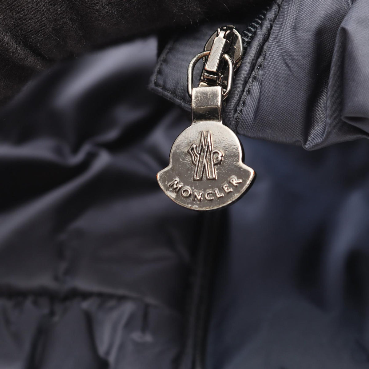 モンクレール ODILE キッズ フード付き ダウンジャケット ネイビー系 アウター MONCLER