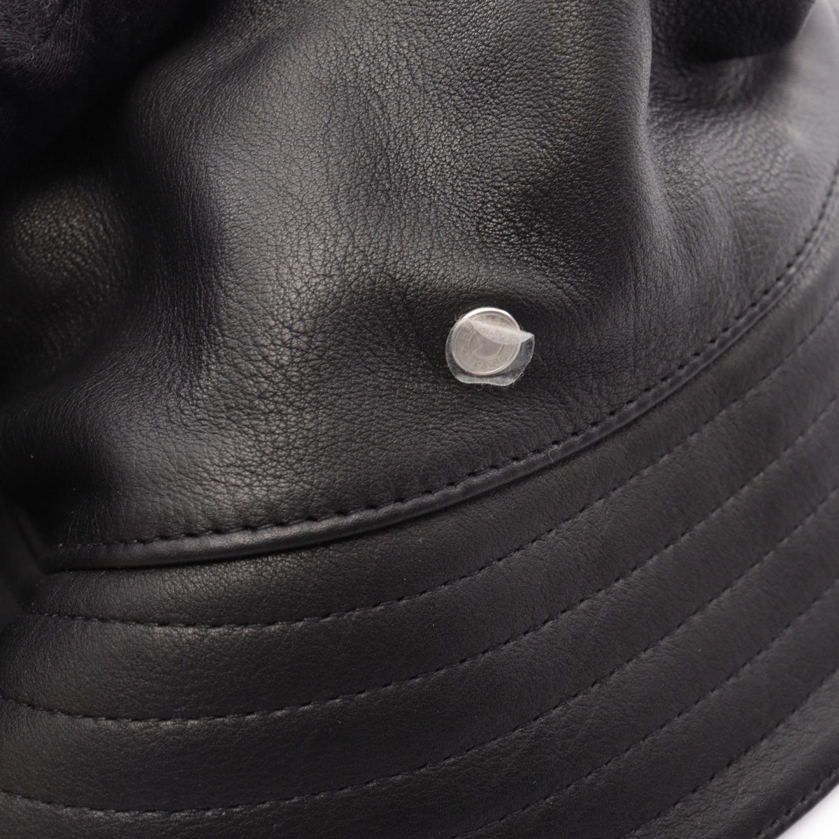 エルメス セリエボタン バケット ハット ブラック系 財布・小物 HERMES