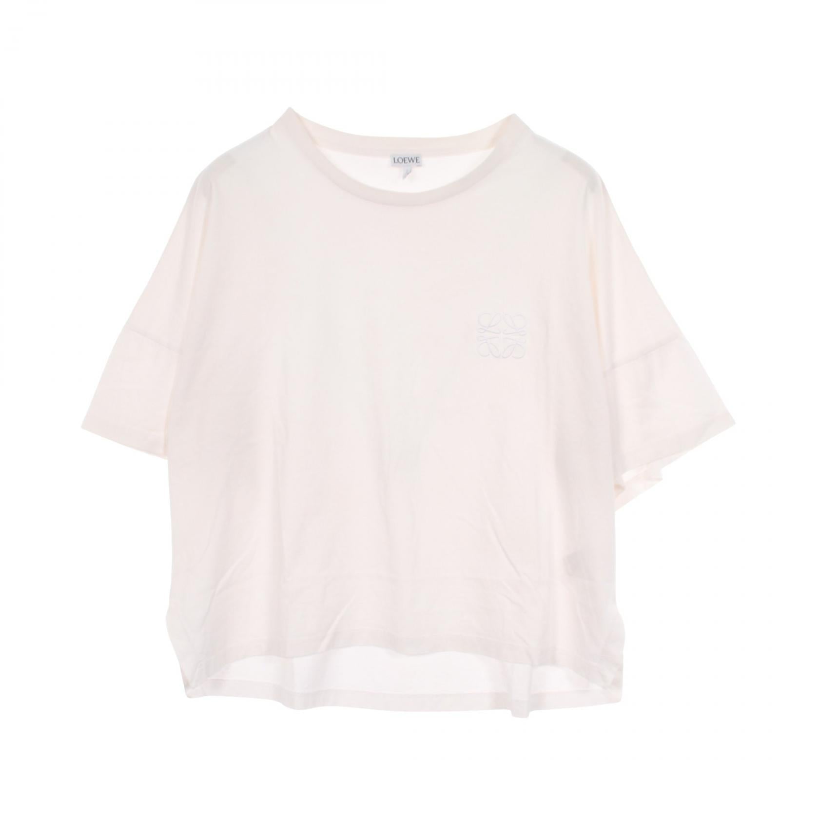 LOEWE アナグラム刺繍 ポケットTシャツ　ホワイト　Lサイズ ロエベ アナグラム刺繍 半袖Tシャツ ホワイト系 – RECLO