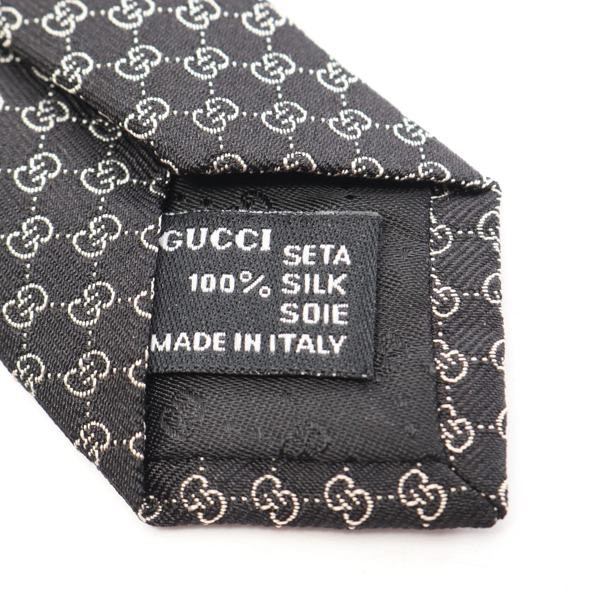 グッチ GG柄 ネクタイ ブラック系 財布・小物 GUCCI