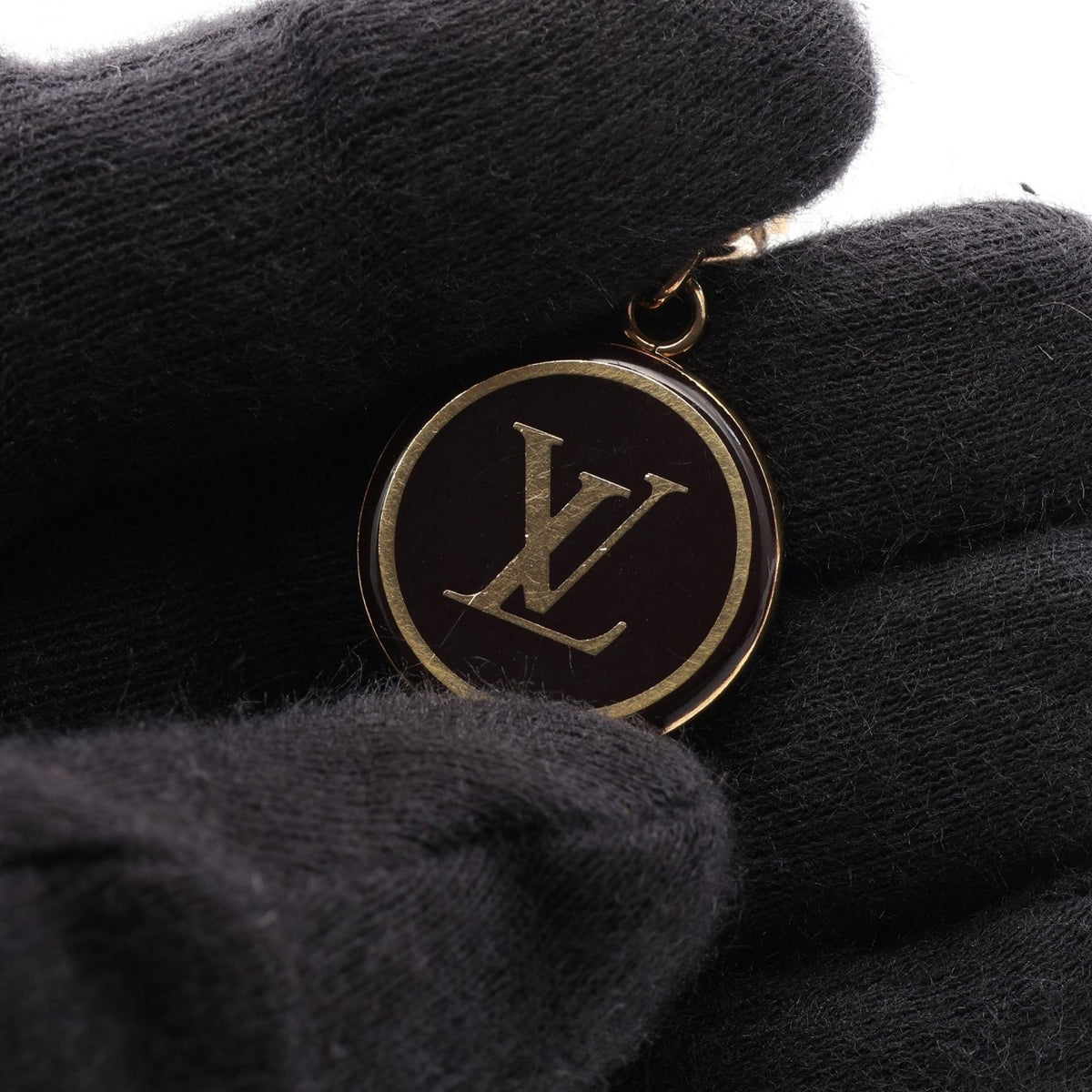 ルイ・ヴィトン ポルトクレ パンピーユ キーホルダー ゴールド系 ブラウン系 財布・小物 LOUIS VUITTON
