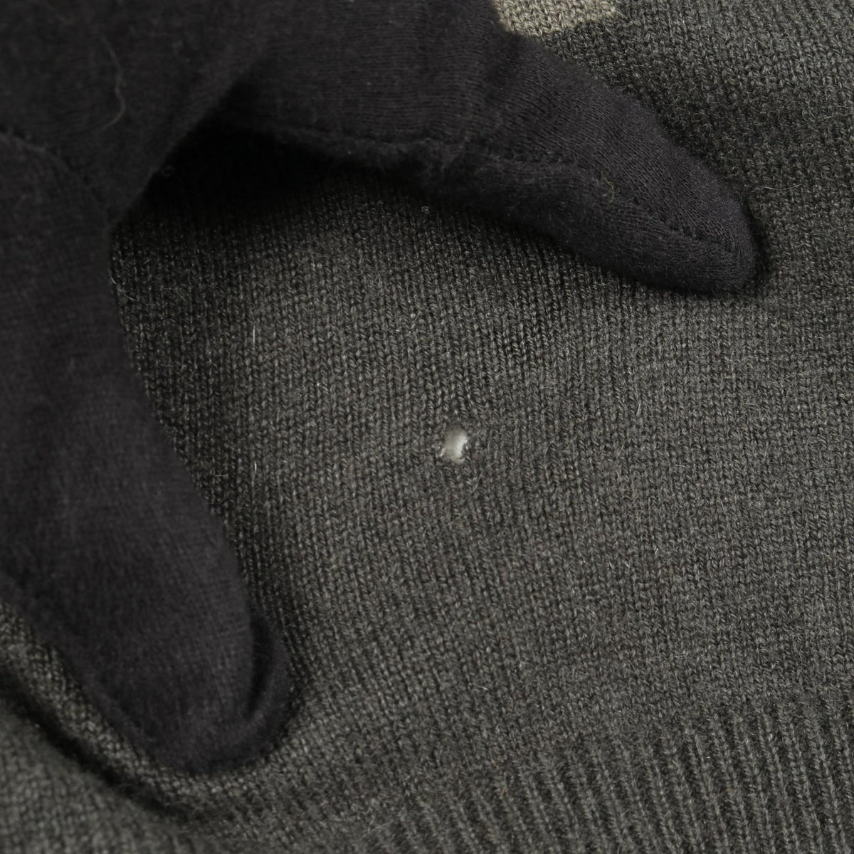 エルメス ニット グレー系 ブラック系 ホワイト系