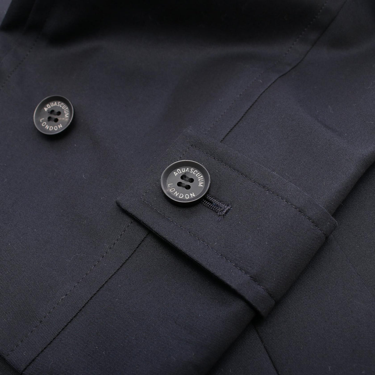 アクアスキュータム Aquascutum × JOURNAL STANDARD L'ESSAGE ステンカラーコート ネイビー系 アウター AQUASCUTUM