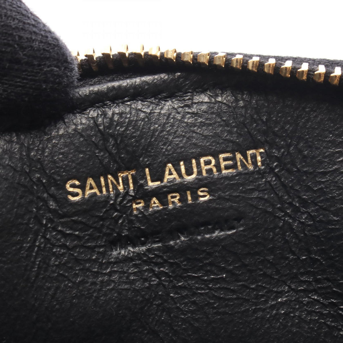 サンローランパリ サド キーリング付き コインケース ブラック系 財布・小物 SAINT LAURENT PARIS
