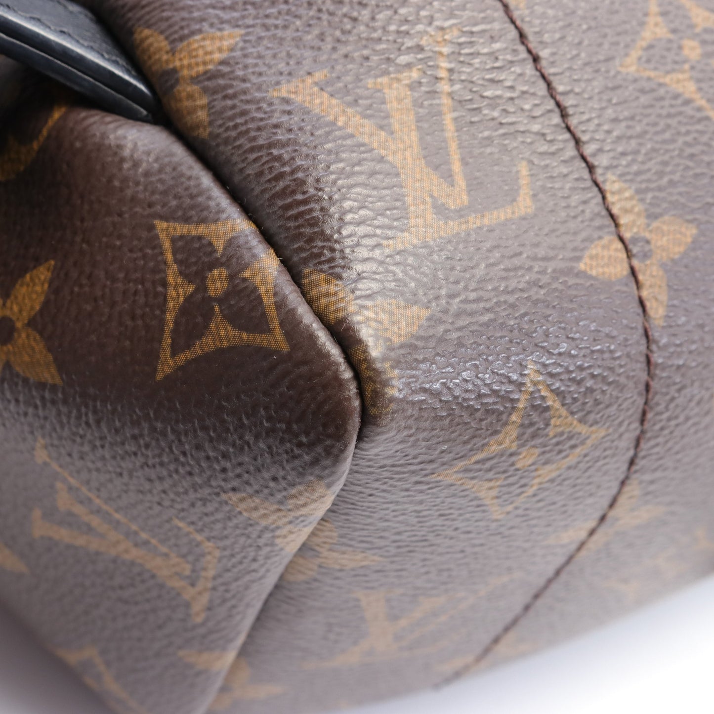 パームスプリングス バックパックMM モノグラム リュックサック PVC レザー ブラウン ルイヴィトン バッグ LOUIS VUITTON