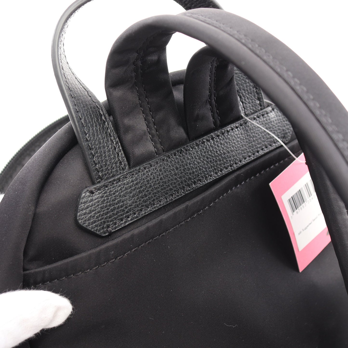 TAYLOR ミディアム バックパック リュックサック ナイロン レザー ブラック ケイトスペード バッグ kate spade