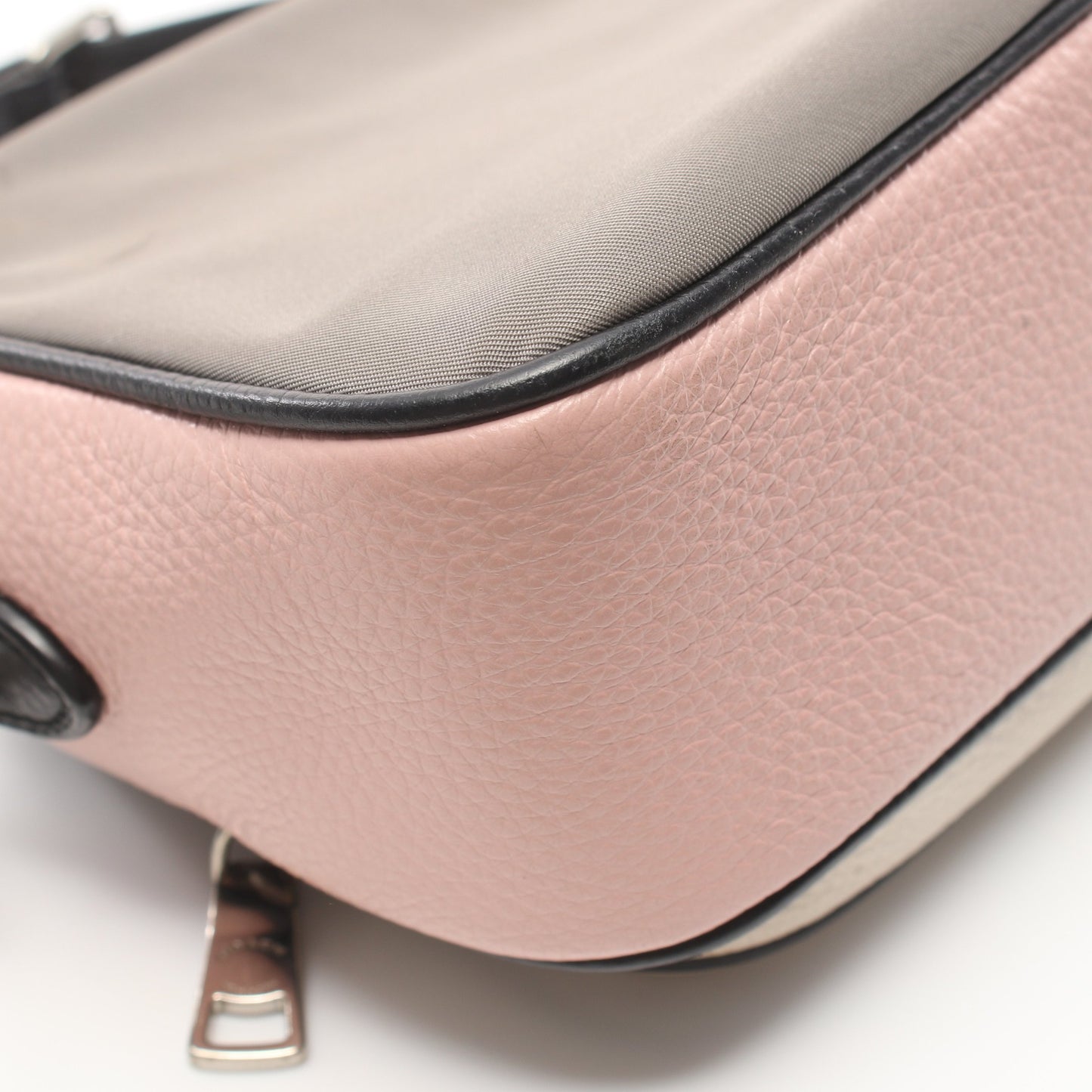 クロスボディ ショルダーバッグ ナイロン レザー オフホワイト マルチカラー コーチ バッグ COACH