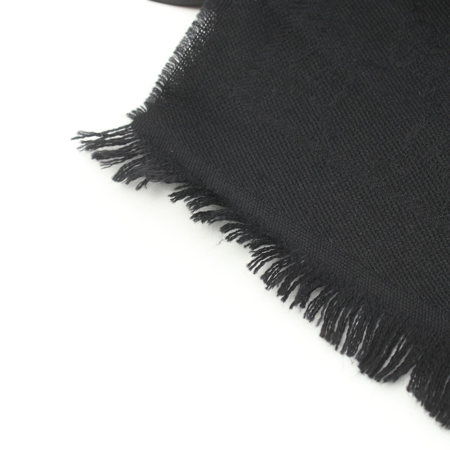 GGパターン ウィンタースカーフ ストール ウール ブラック グッチ 財布・小物 GUCCI