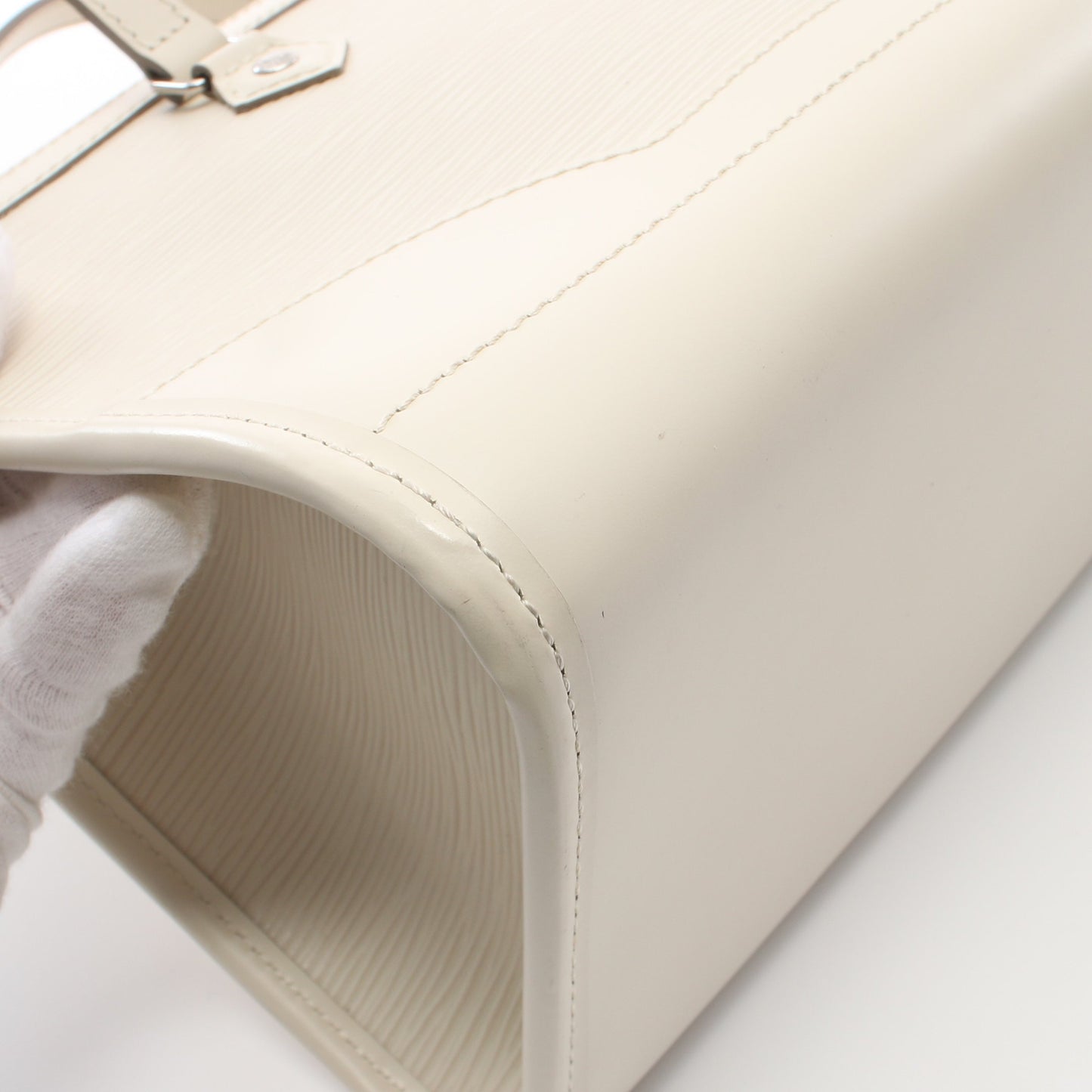 マドレーヌPM エピ イヴォワール ハンドバッグ レザー オフホワイト ルイヴィトン バッグ LOUIS VUITTON