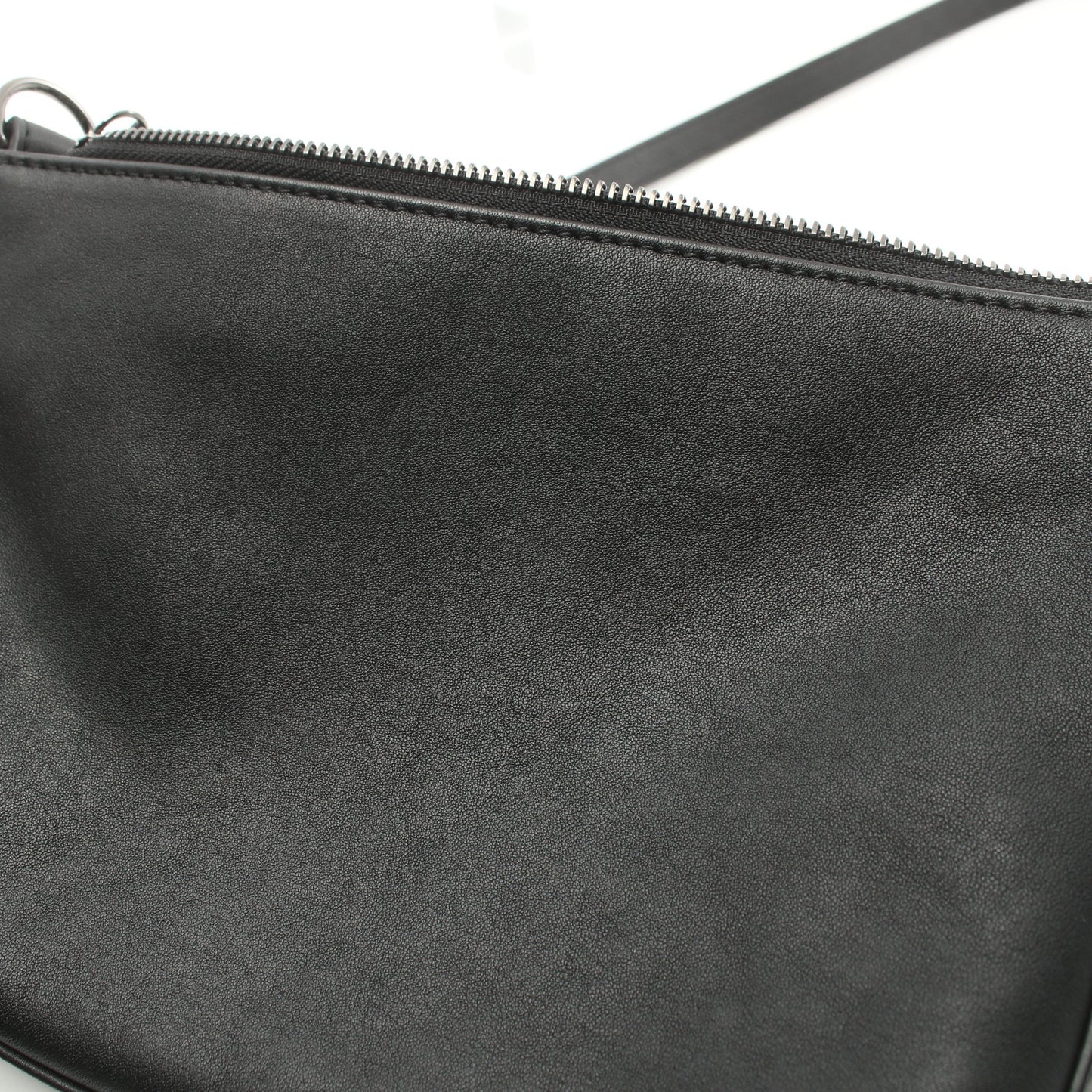 3D S クロスボディバッグ ショルダーバッグ レザー ブラック ロンシャン バッグ LONGCHAMP