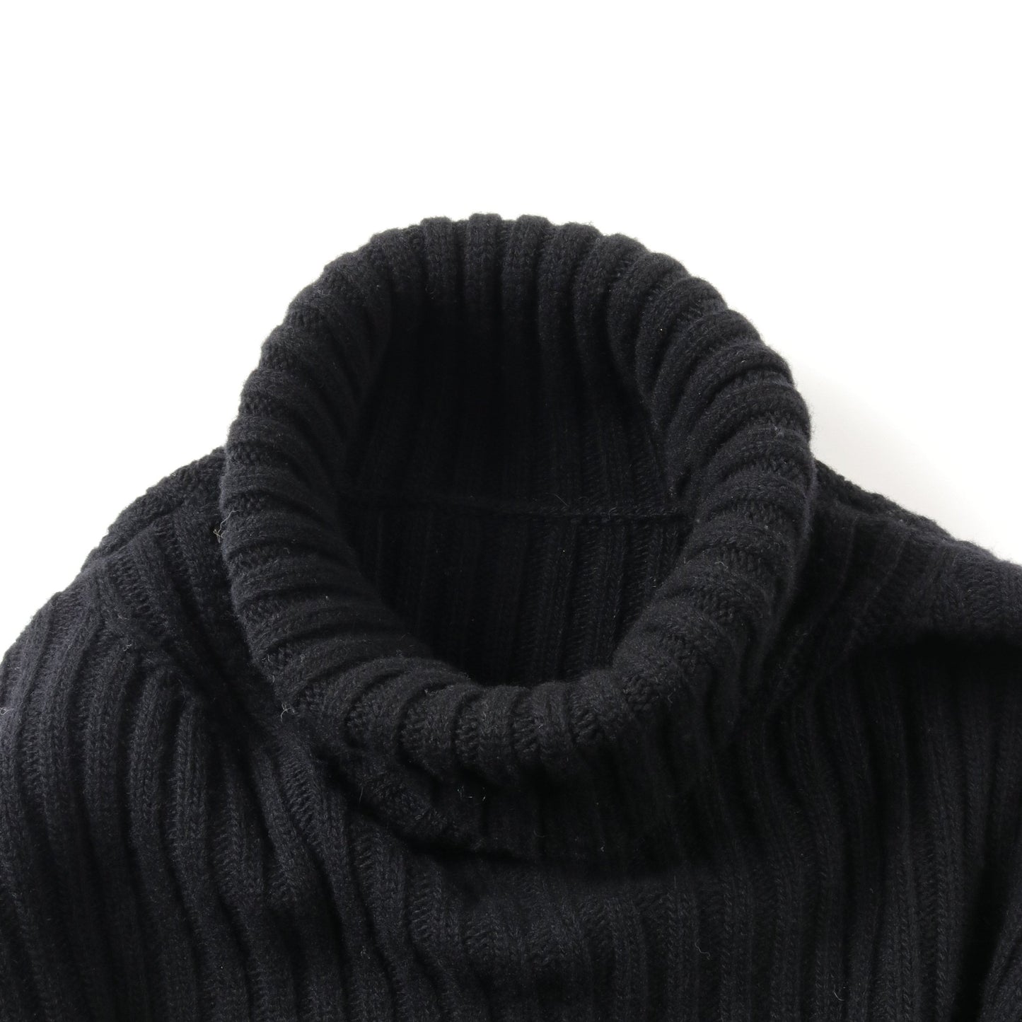 ニット タートルネック ウール ブラック モンクレール トップス MONCLER