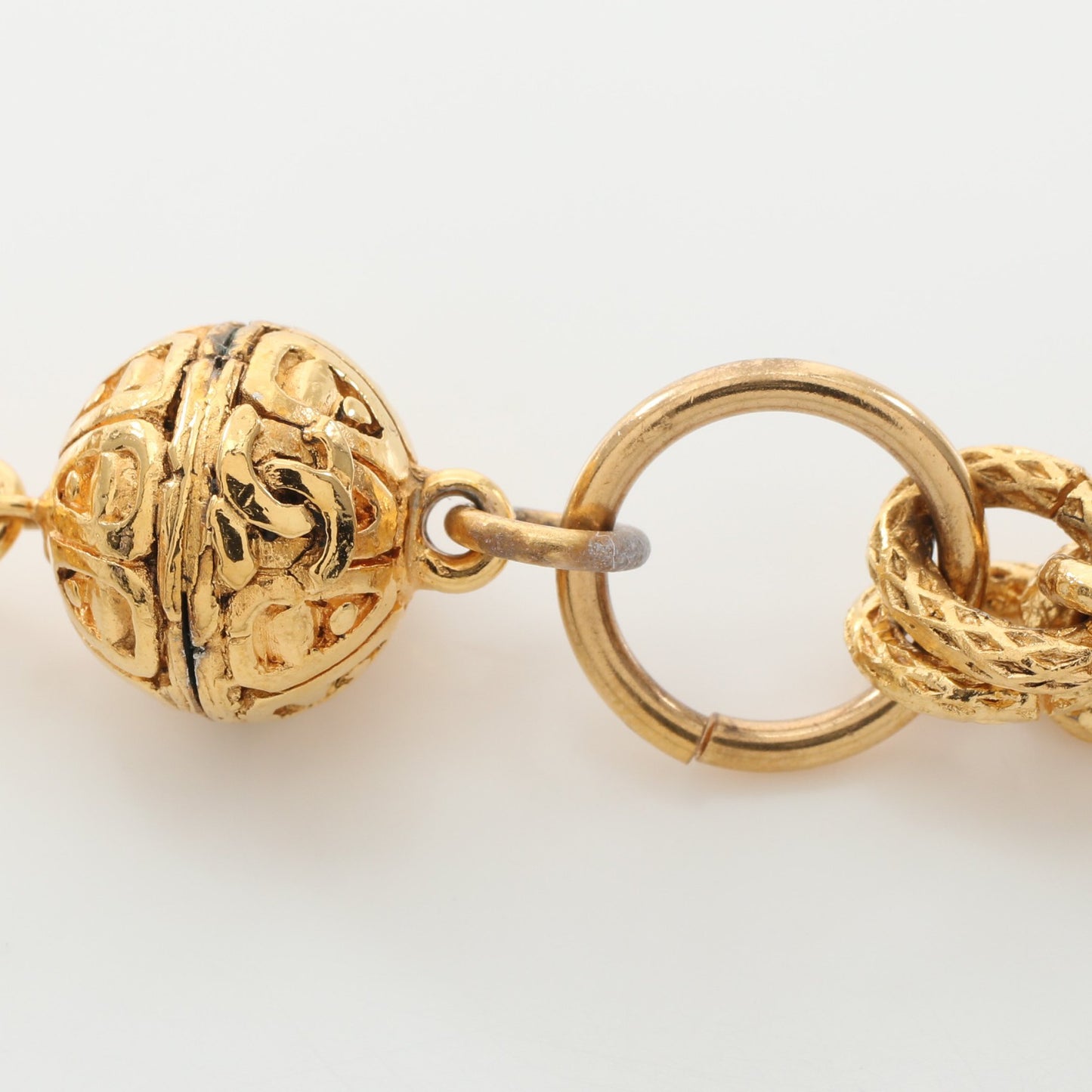 ココマーク ホース ロング ネックレス GP ゴールド ヴィンテージ シャネル アクセサリー CHANEL