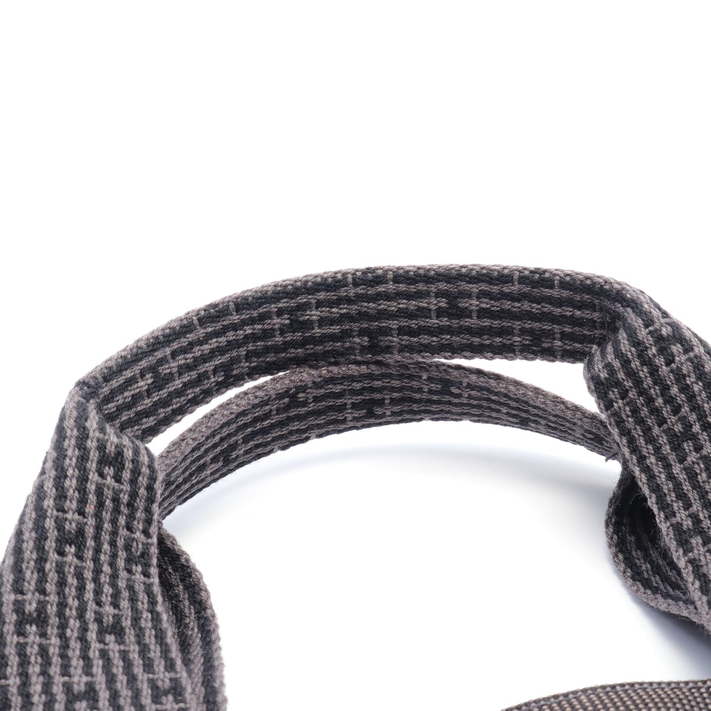エールライン カバス ハンドバッグ トートバッグ ナイロンキャンバス ダークグレー エルメス バッグ HERMES