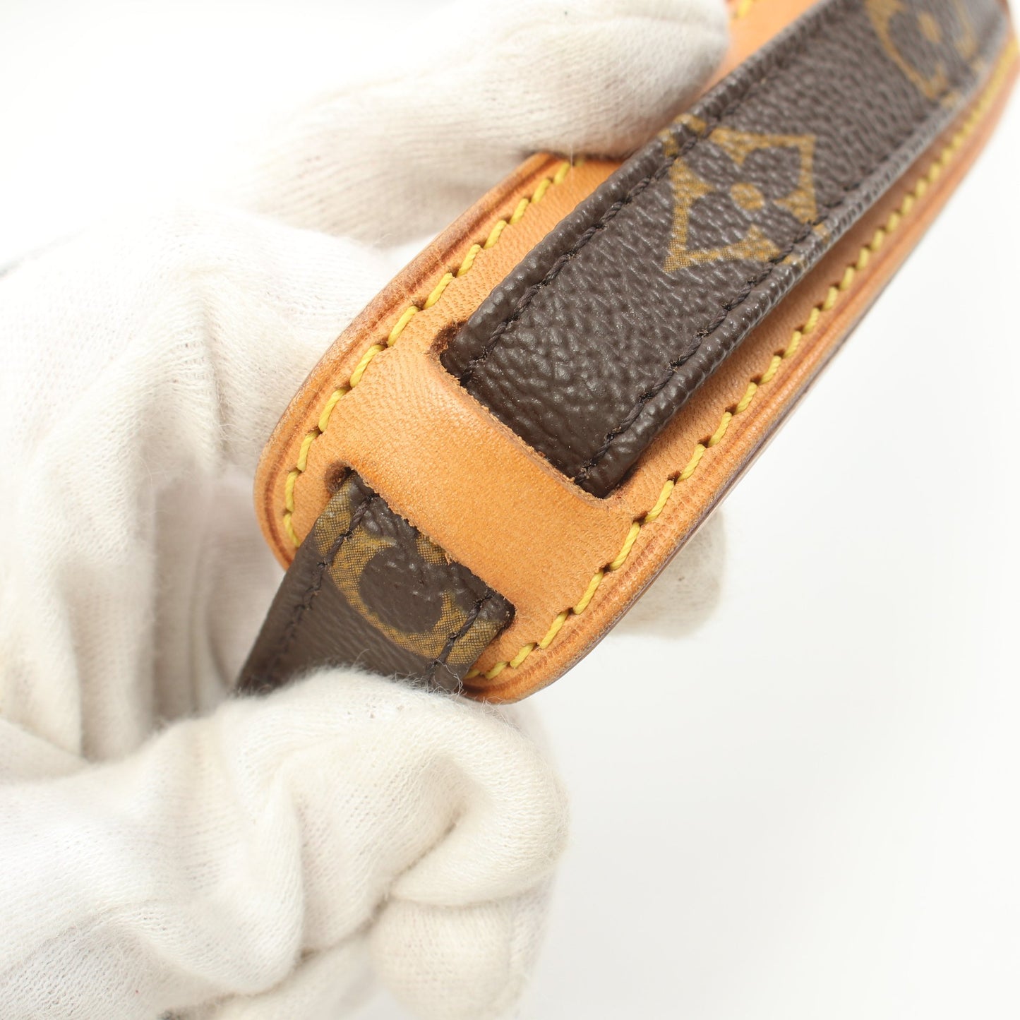 アマゾン モノグラム ショルダーバッグ PVC レザー ブラウン ルイヴィトン バッグ LOUIS VUITTON