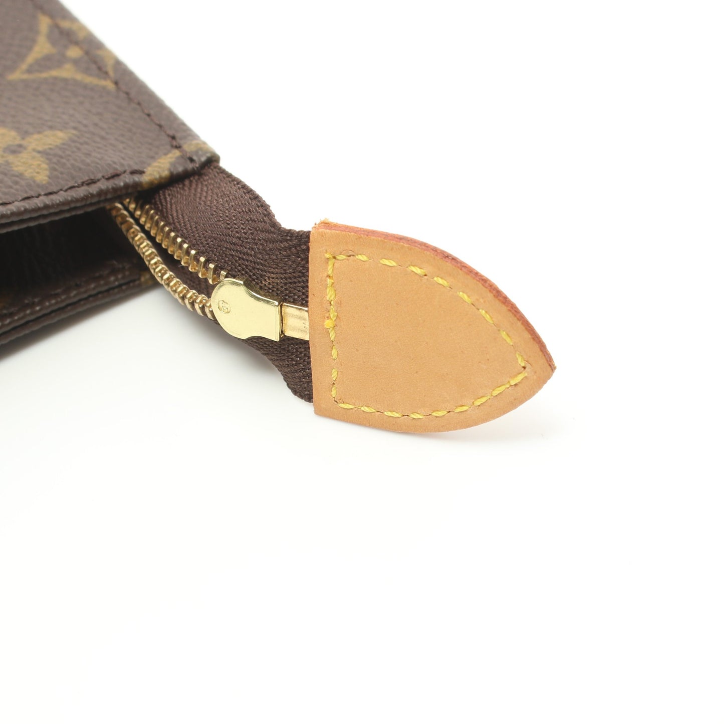 ポッシュ トワレ15 モノグラム コスメポーチ PVC レザー ブラウン ルイヴィトン 財布・小物 LOUIS VUITTON