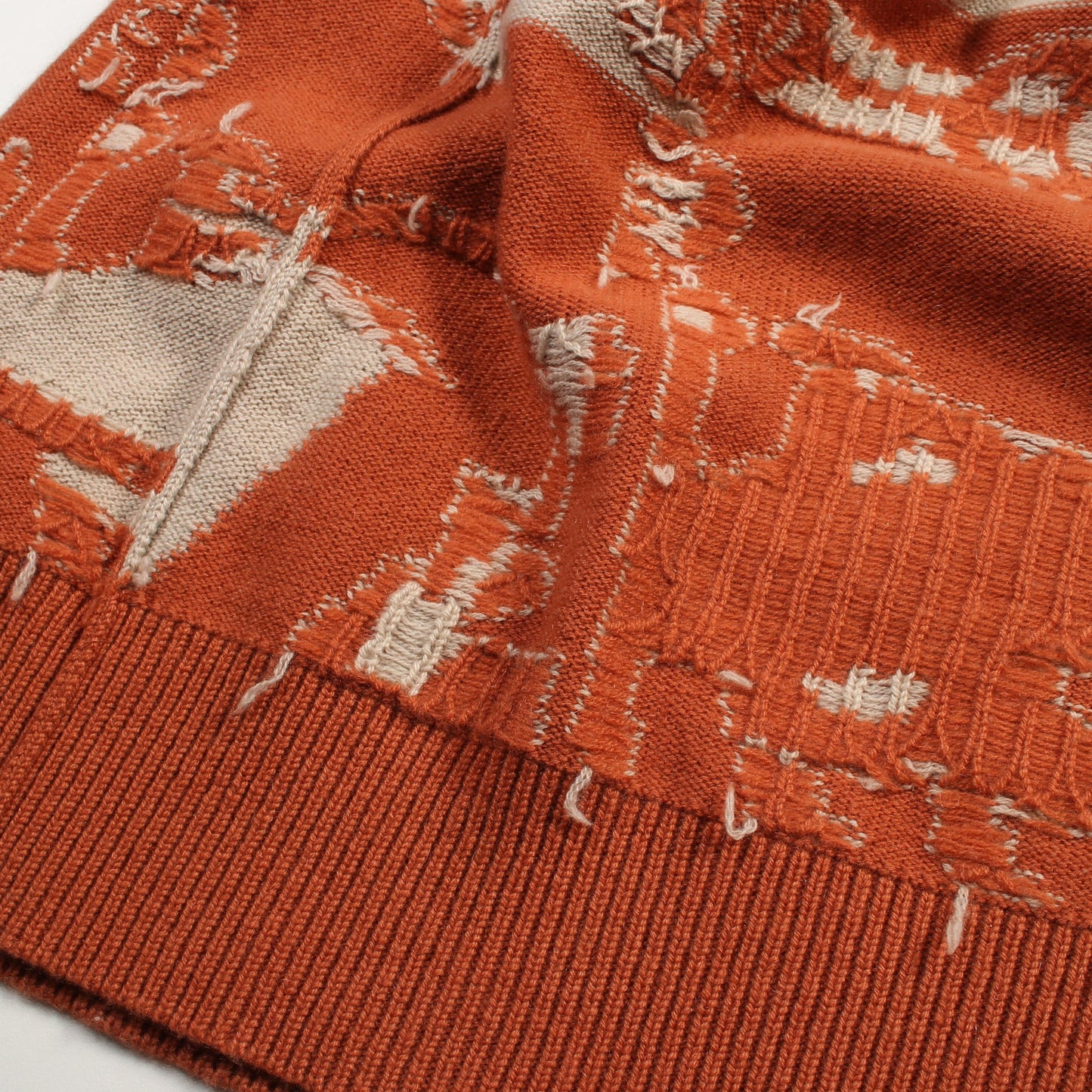 クリケティス ニットワンピース カシミヤ オレンジ ベージュ エルメス ワンピース HERMES