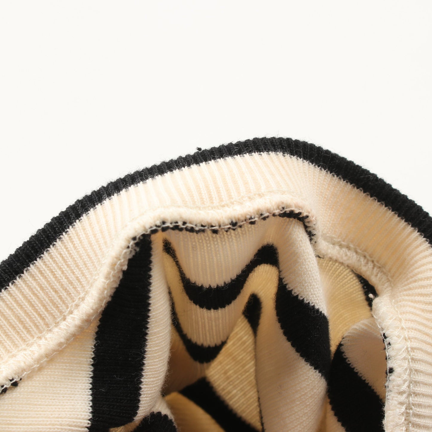 カットソー クルーネック 長袖 ボーダー コットン アイボリー ブラック ジルサンダープラス トップス JIL SANDER+