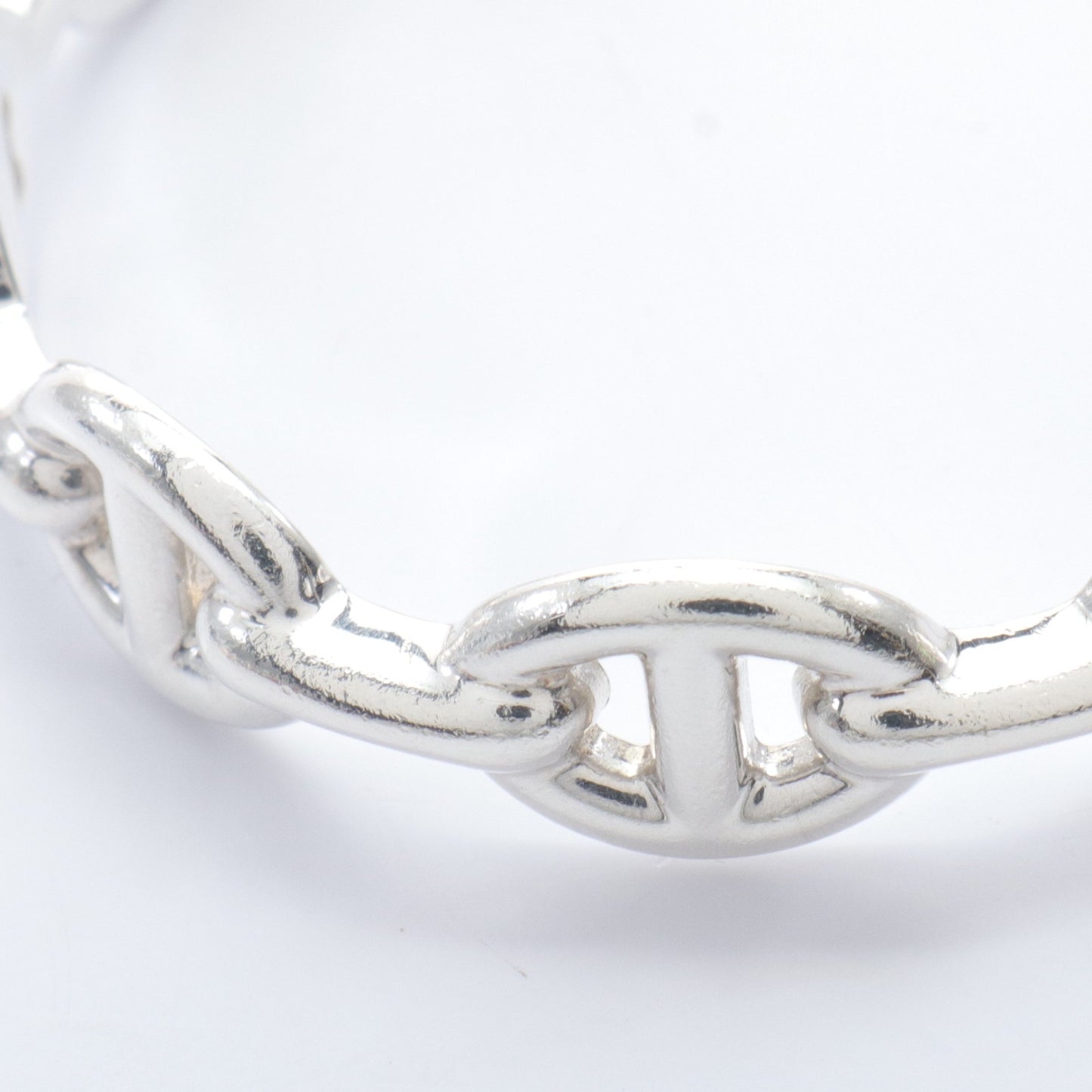 シェーヌダンクル アンシェネ バングル SV925 シルバー エルメス アクセサリー HERMES