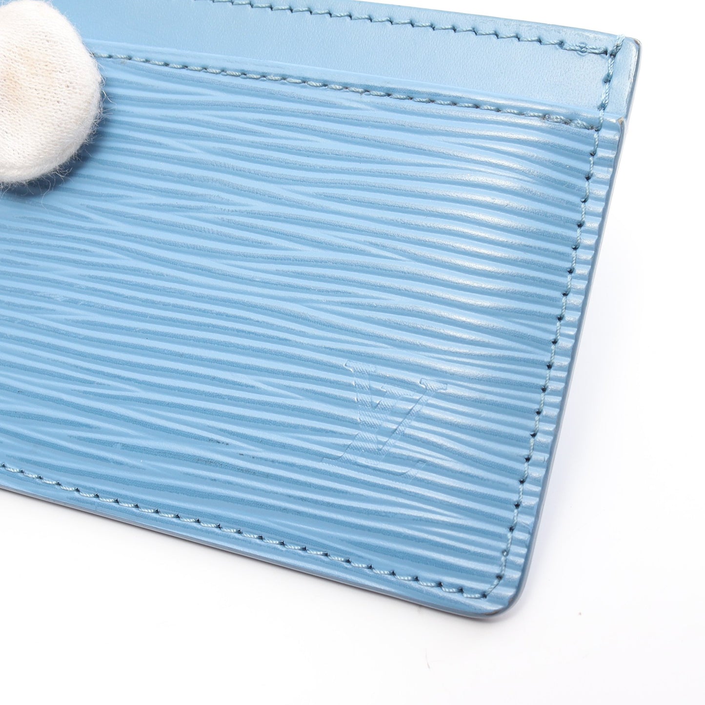 ポルト カルト サーンプル エピ ニュアージュ カードケース レザー ライトブルー ルイヴィトン 財布・小物 LOUIS VUITTON