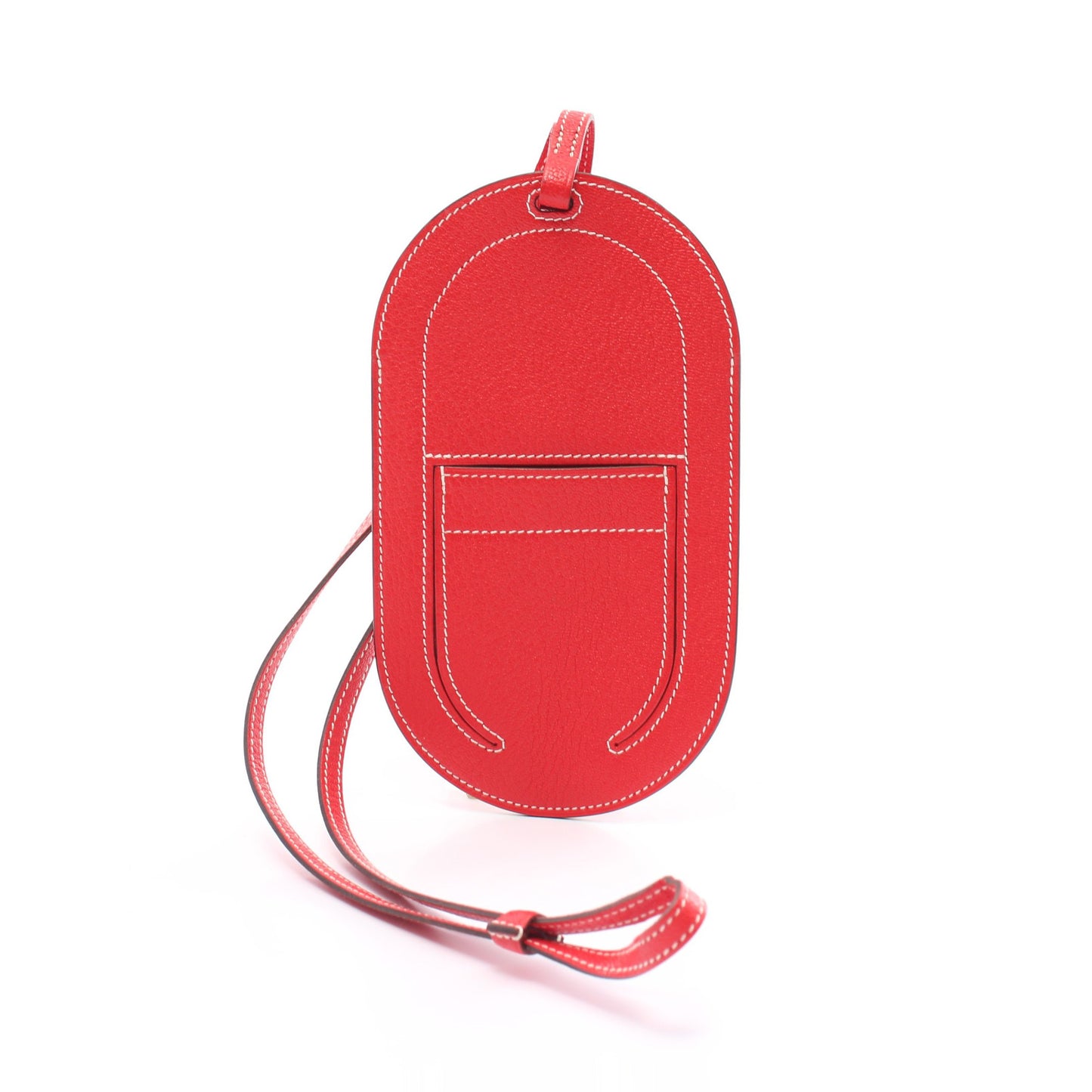 インザループトゥーゴーPM スマホケース レザー レッド D刻印 エルメス 財布・小物 HERMES