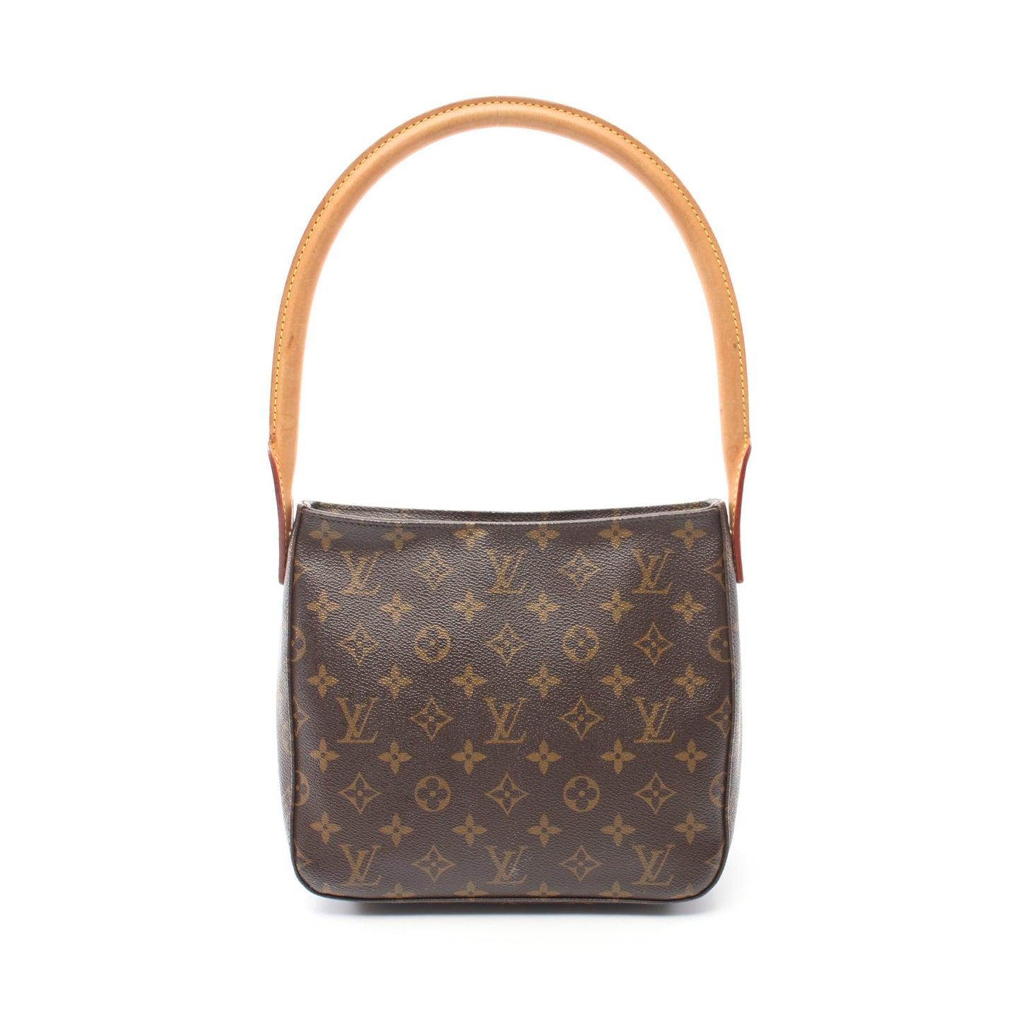 ルーピングMM モノグラム ショルダーバッグ PVC レザー ブラウン ルイヴィトン バッグ LOUIS VUITTON