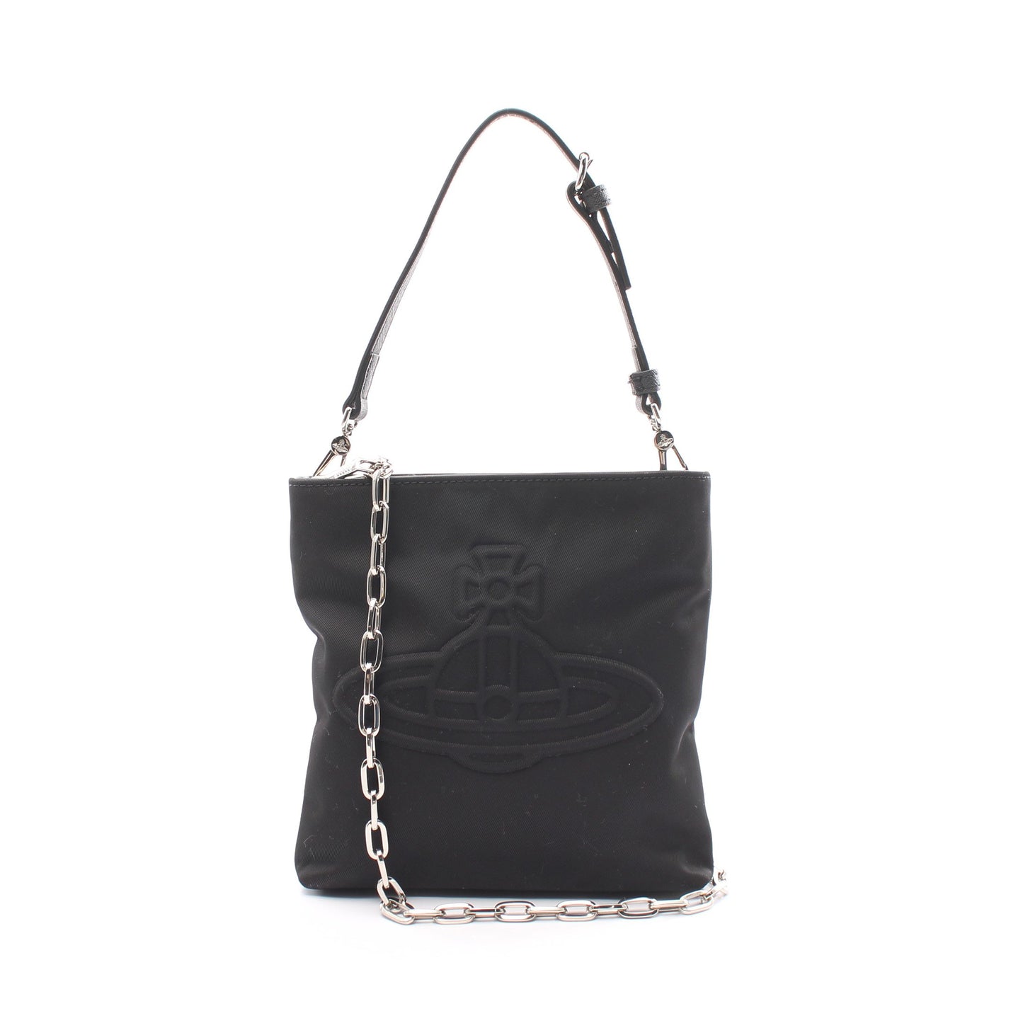 RE-NYLON SQUARE CROSSBODY ショルダーバッグ ナイロン ブラック 2WAY ヴィヴィアンウエストウッド バッグ Vivienne Westwood
