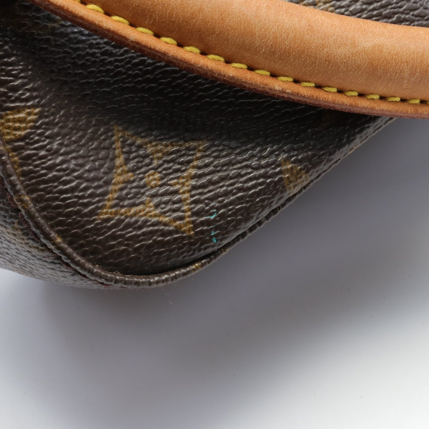 ミニルーピング モノグラム ハンドバッグ PVC レザー ブラウン ルイヴィトン バッグ LOUIS VUITTON