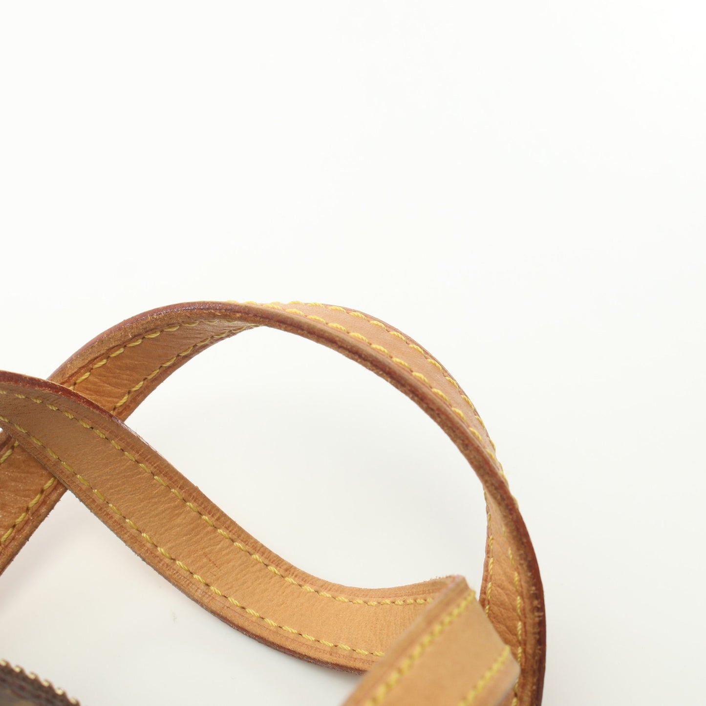 スポンティーニ モノグラム ハンドバッグ PVC レザー ブラウン 2WAY ルイヴィトン バッグ LOUIS VUITTON