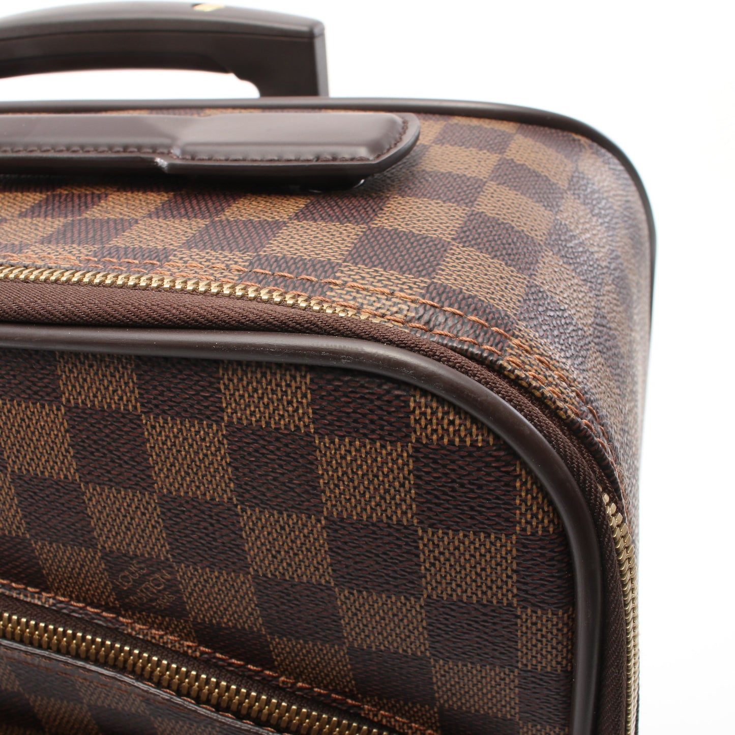 ぺガス45 ダミエエベヌ キャリーケース スーツケース PVC レザー ブラウン ルイヴィトン バッグ LOUIS VUITTON