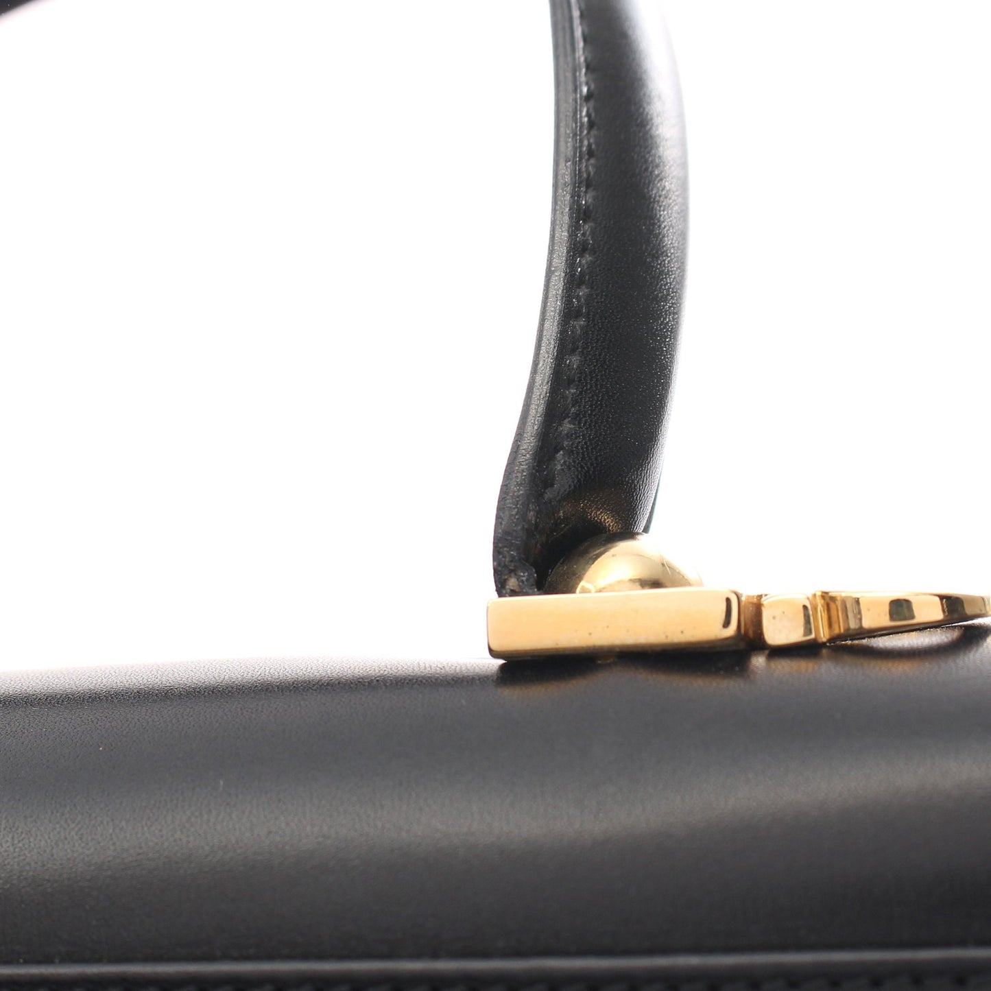 ガンチーニ ハンドバッグ レザー ブラック 2WAY サルヴァトーレフェラガモ バッグ Salvatore Ferragamo