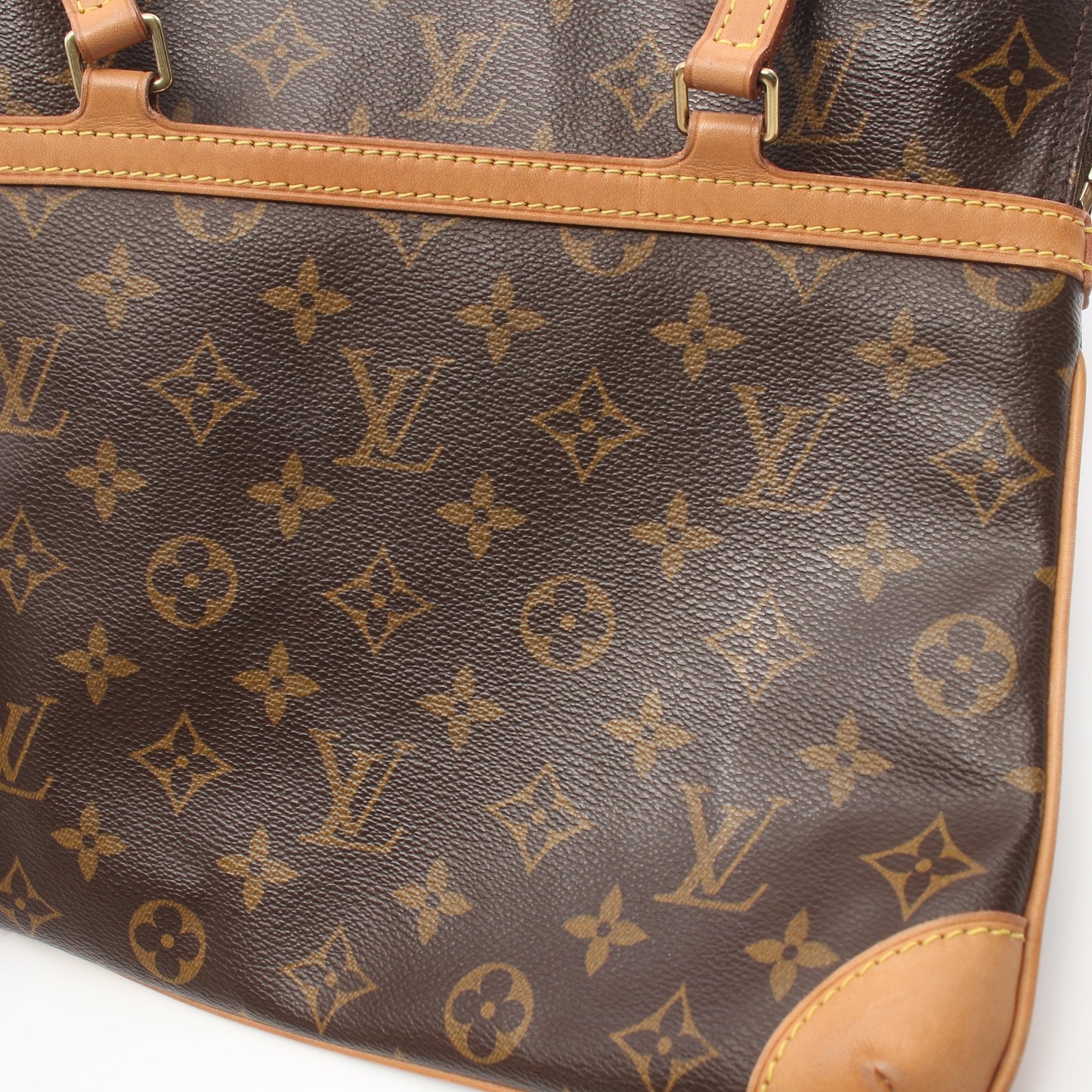 クーサンGM モノグラム ショルダーバッグ PVC レザー ブラウン ルイヴィトン バッグ LOUIS VUITTON