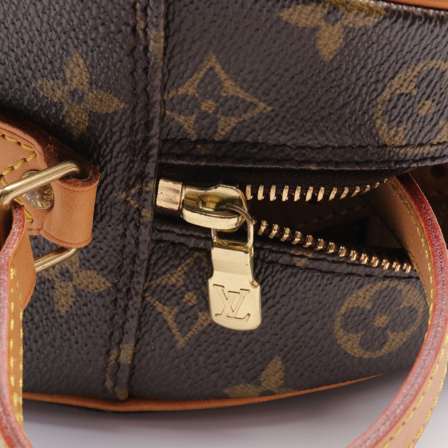ブロワ モノグラム ショルダーバッグ PVC レザー ブラウン ルイヴィトン バッグ LOUIS VUITTON