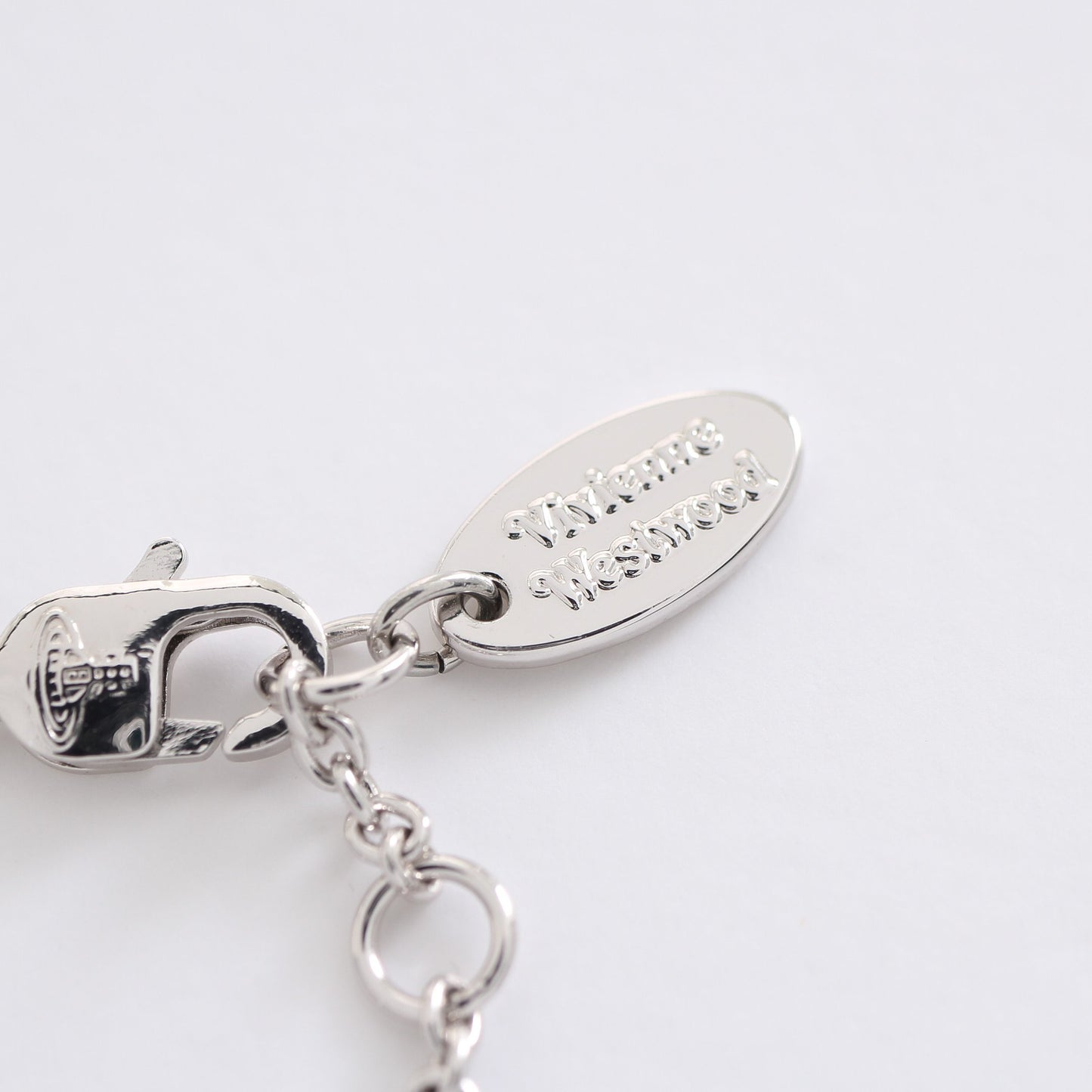 ディアマンテハート ブレスレット ラインストーン シルバー ブラック ヴィヴィアンウエストウッド アクセサリー Vivienne Westwood