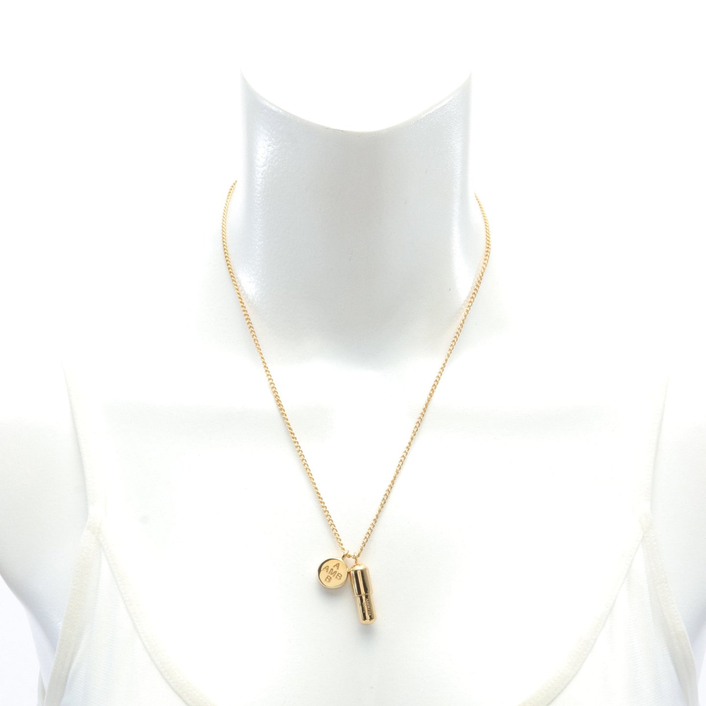 PILL CHARM NECKLACE ネックレス SV925 ゴールド アンブッシュ アクセサリー AMBUSH