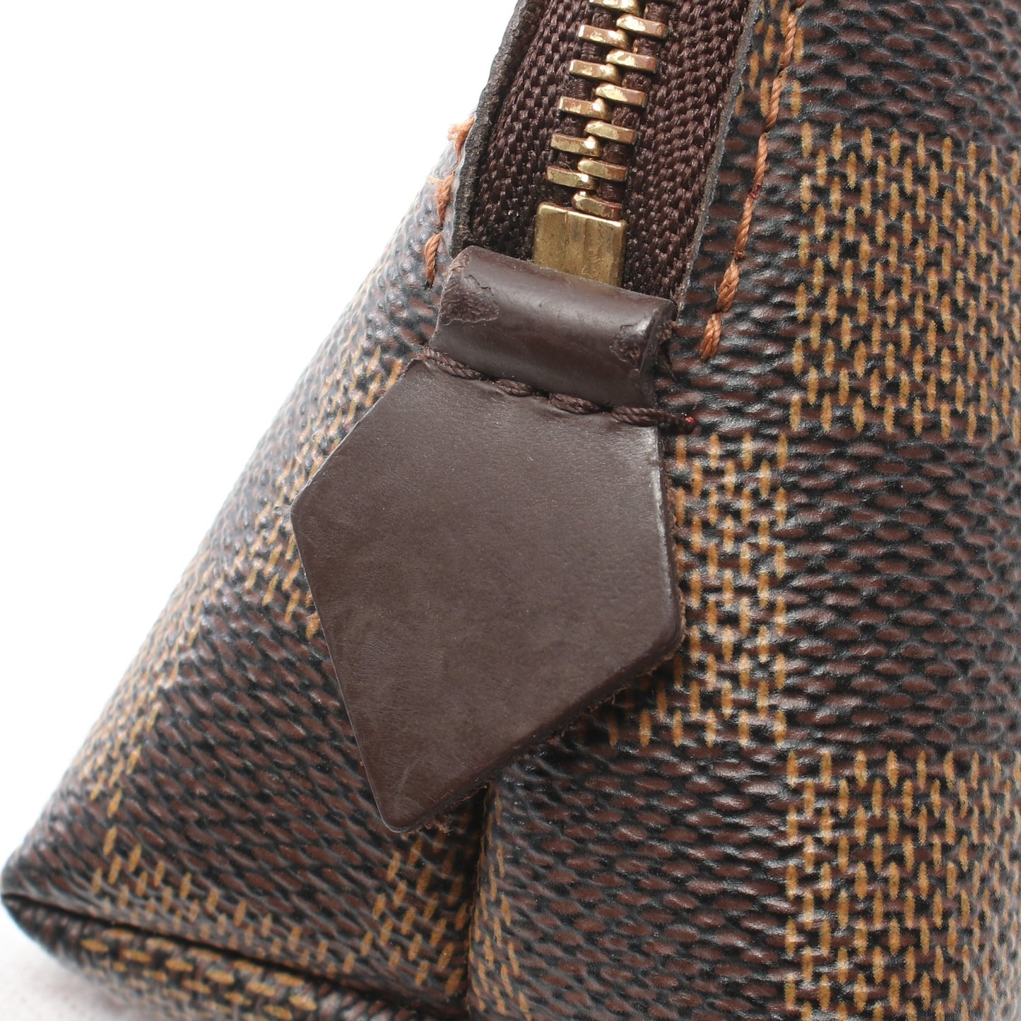 ポシェット コスメティック ダミエエベヌ コスメポーチ PVC ブラウン ルイヴィトン 財布・小物 LOUIS VUITTON