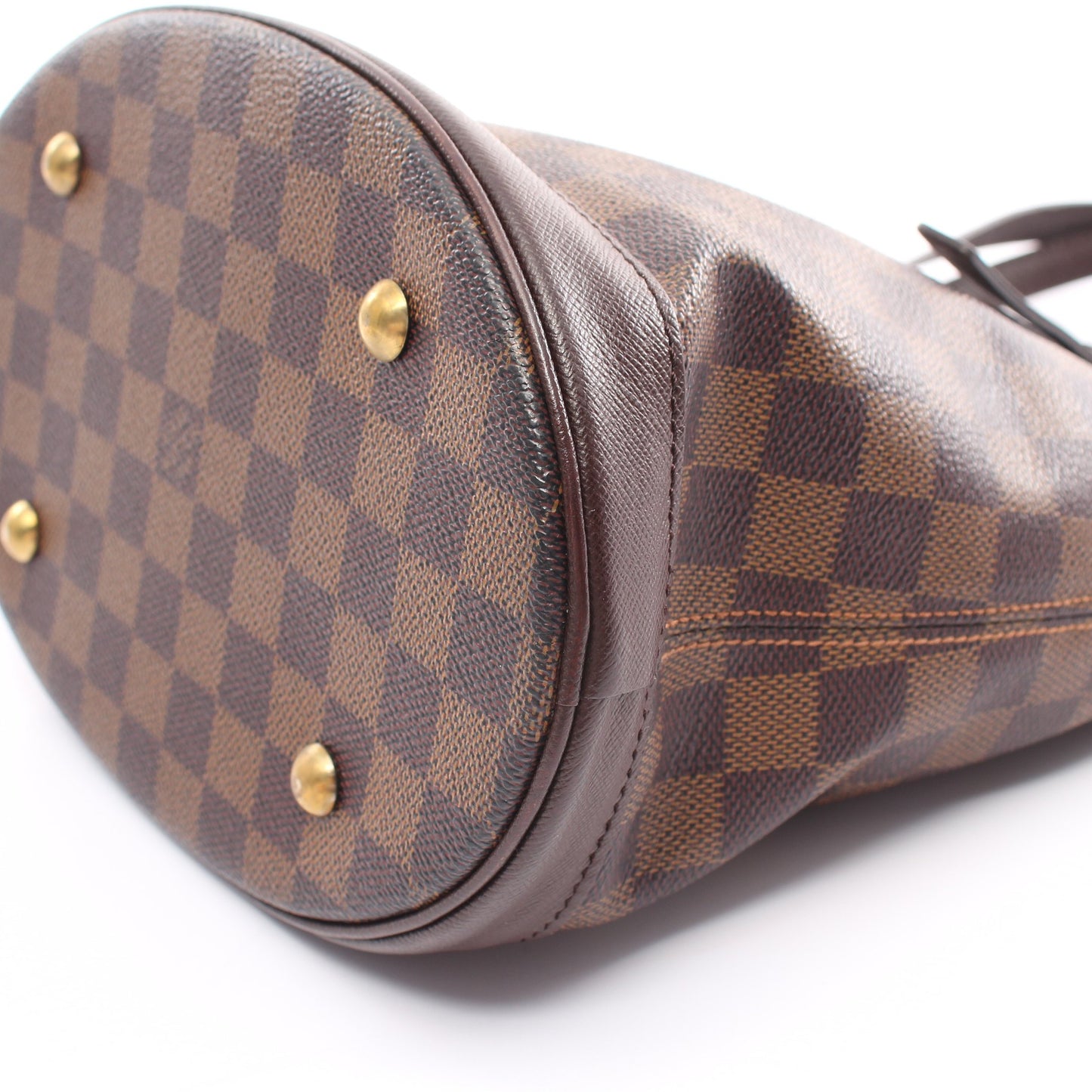 マレ ダミエエベヌ ショルダーバッグ トートバッグ PVC レザー ブラウン ルイヴィトン バッグ LOUIS VUITTON
