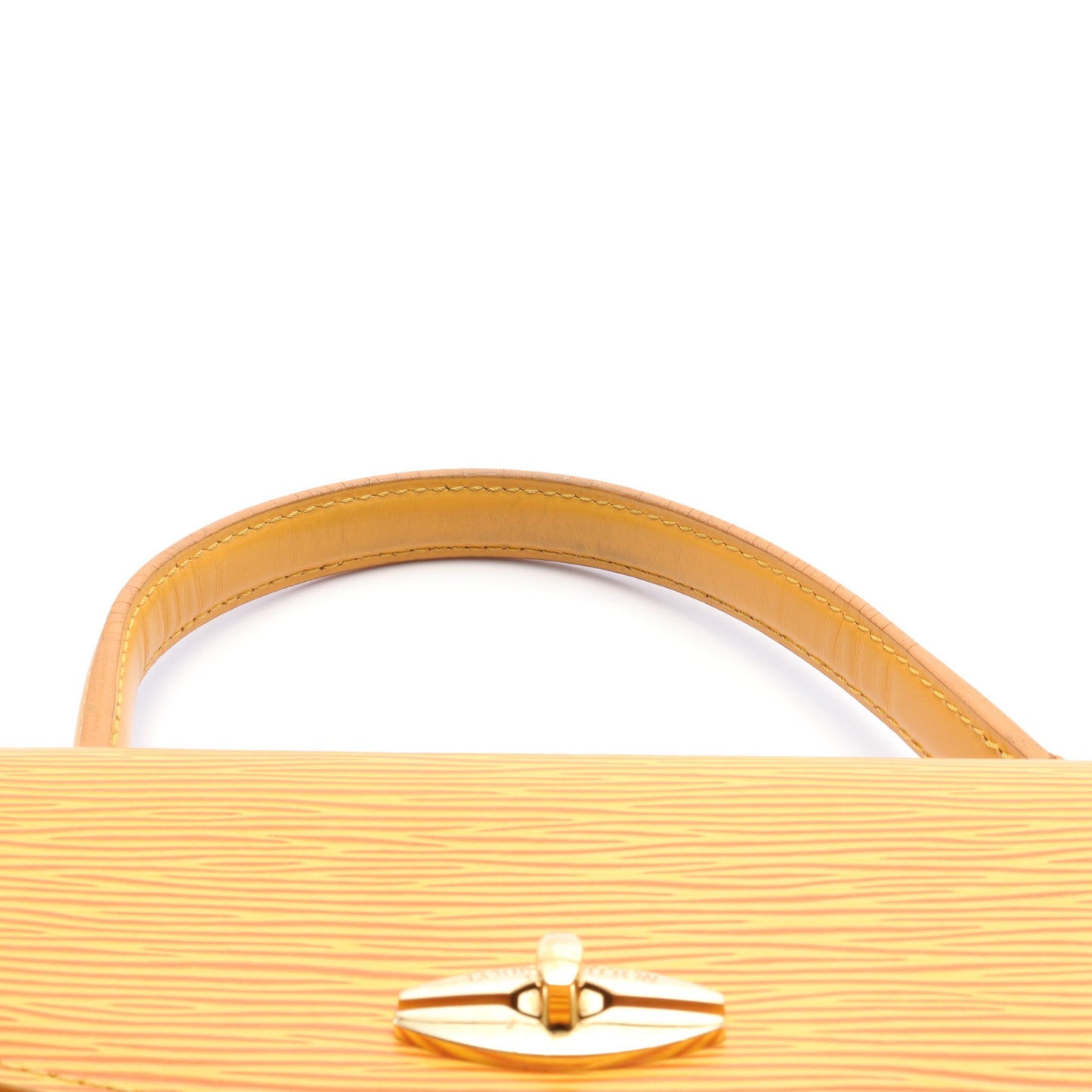 マルゼルブ エピ タッシリイエロー ハンドバッグ レザー イエロー ルイヴィトン バッグ LOUIS VUITTON