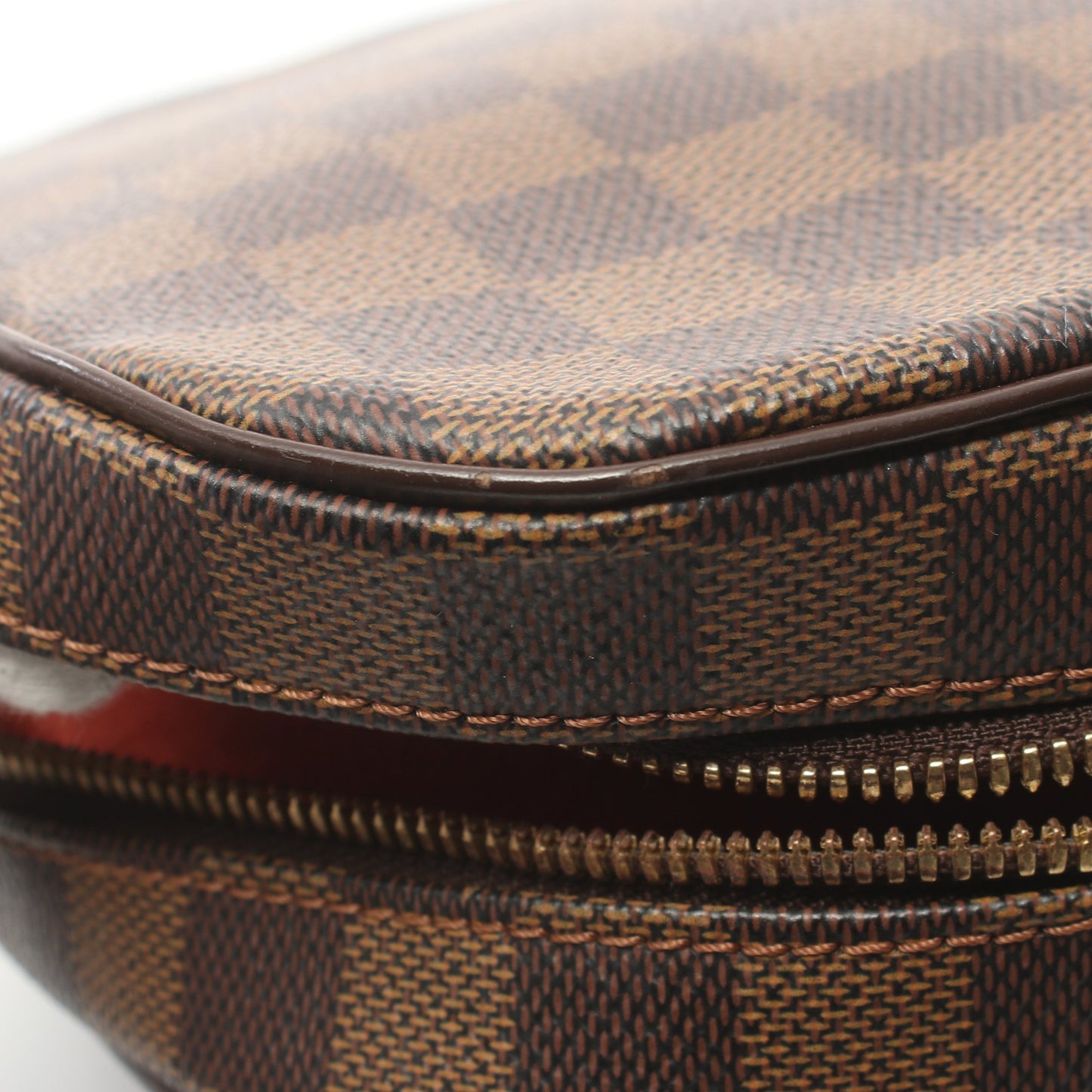 イパネマPM ダミエエベヌ ショルダーバッグ PVC レザー ブラウン ルイヴィトン バッグ LOUIS VUITTON