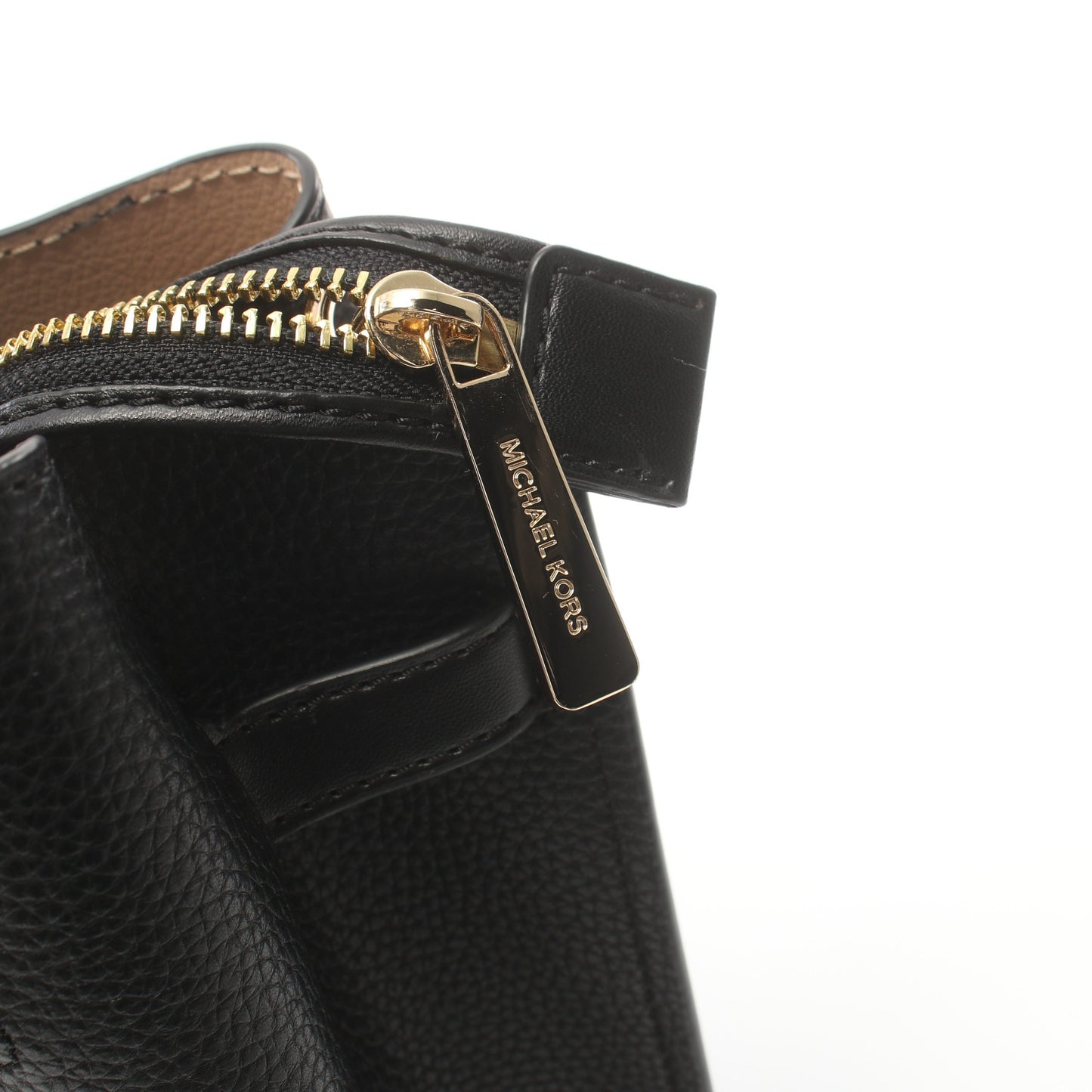 EMILIA エミリア サッチェル ラージ ハンドバッグ レザー ブラック 2WAY マイケルコース バッグ MICHAEL KORS